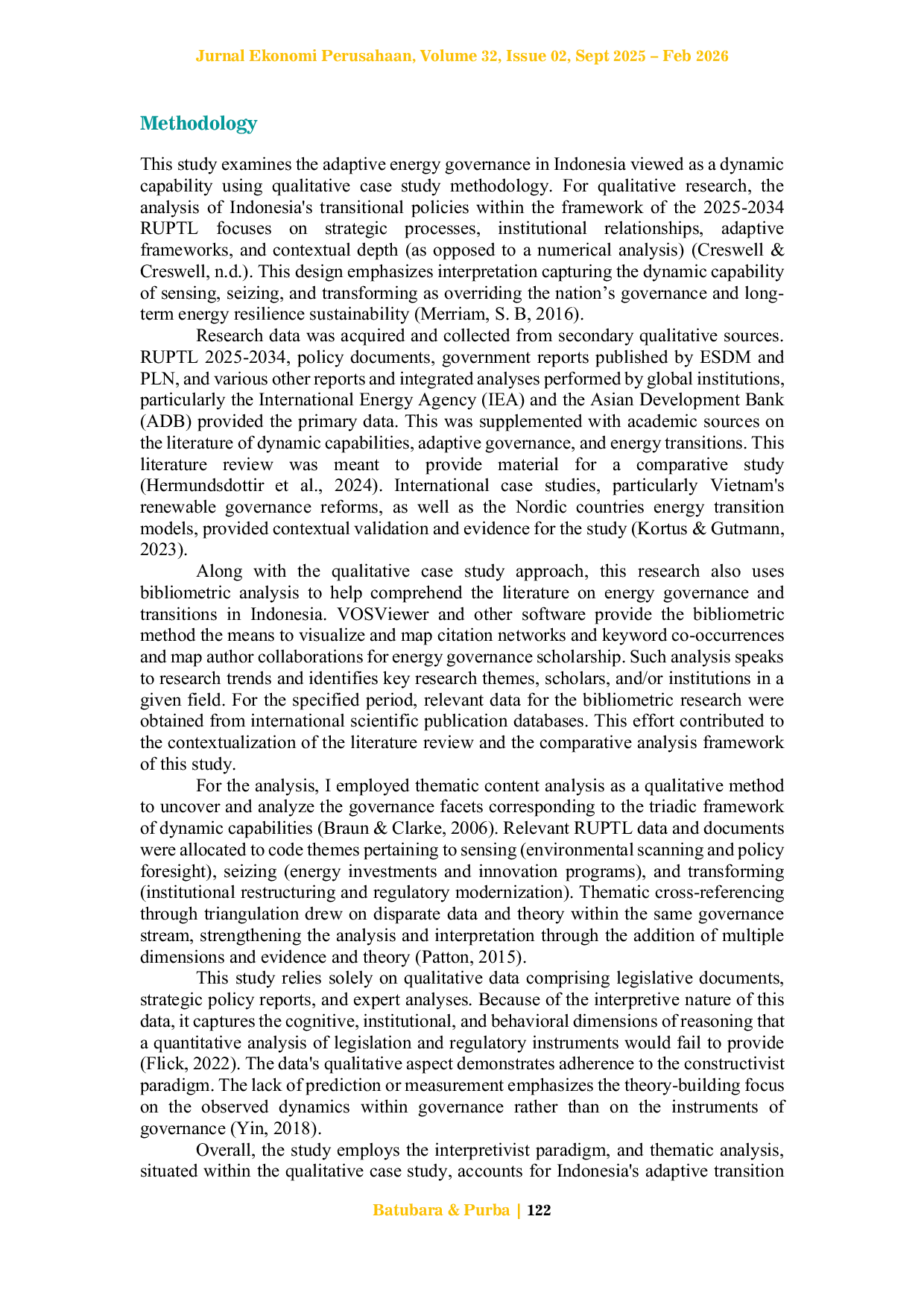 JURIS Dynamic capabilities and the governance of energy resilience Indonesia s adaptive transition under the RUPTL 2025 2034