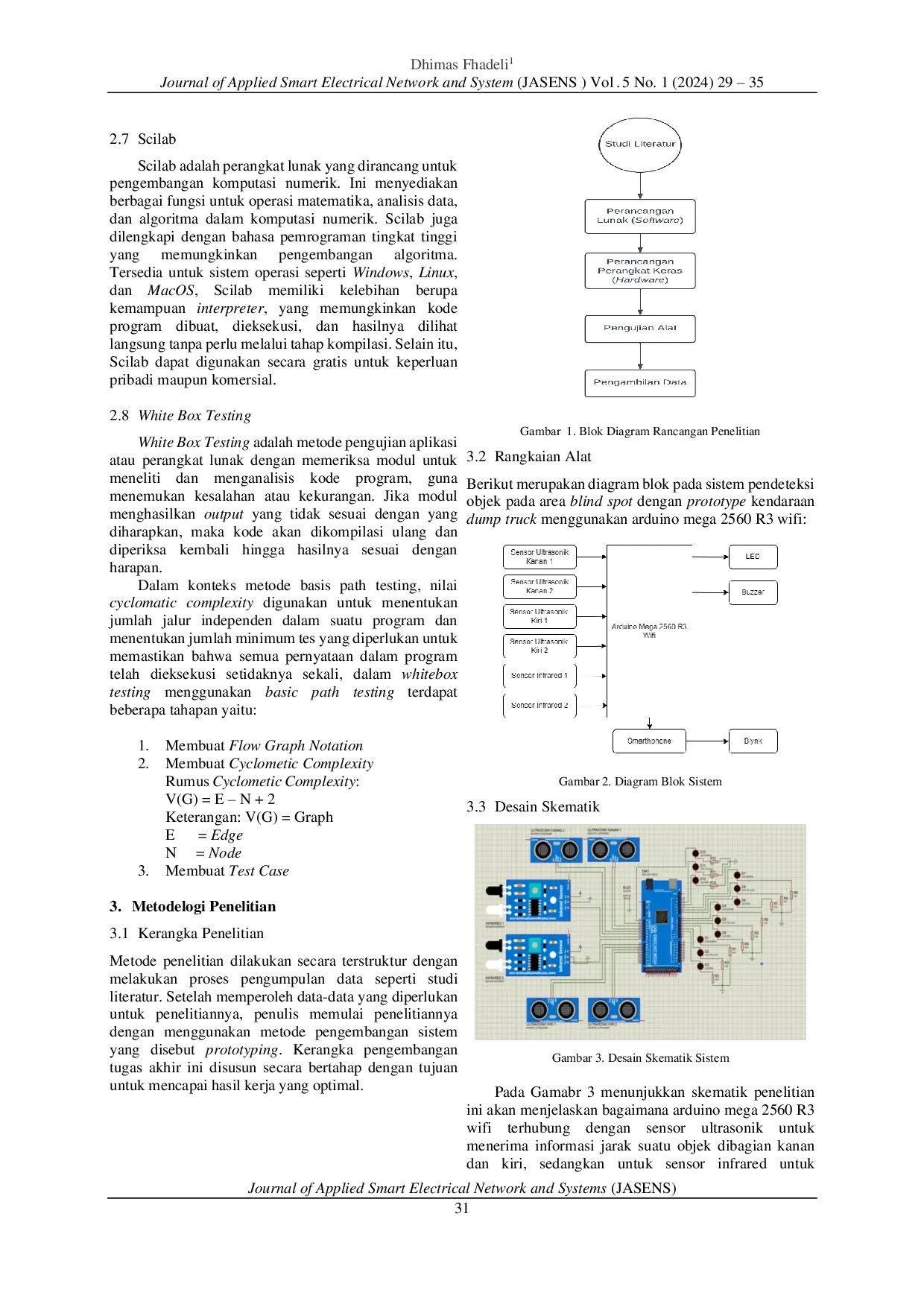 JURIS Alat Sistem Pendeteksi Area Blind Spot Dengan Prototype Kendaraan Dump Truck