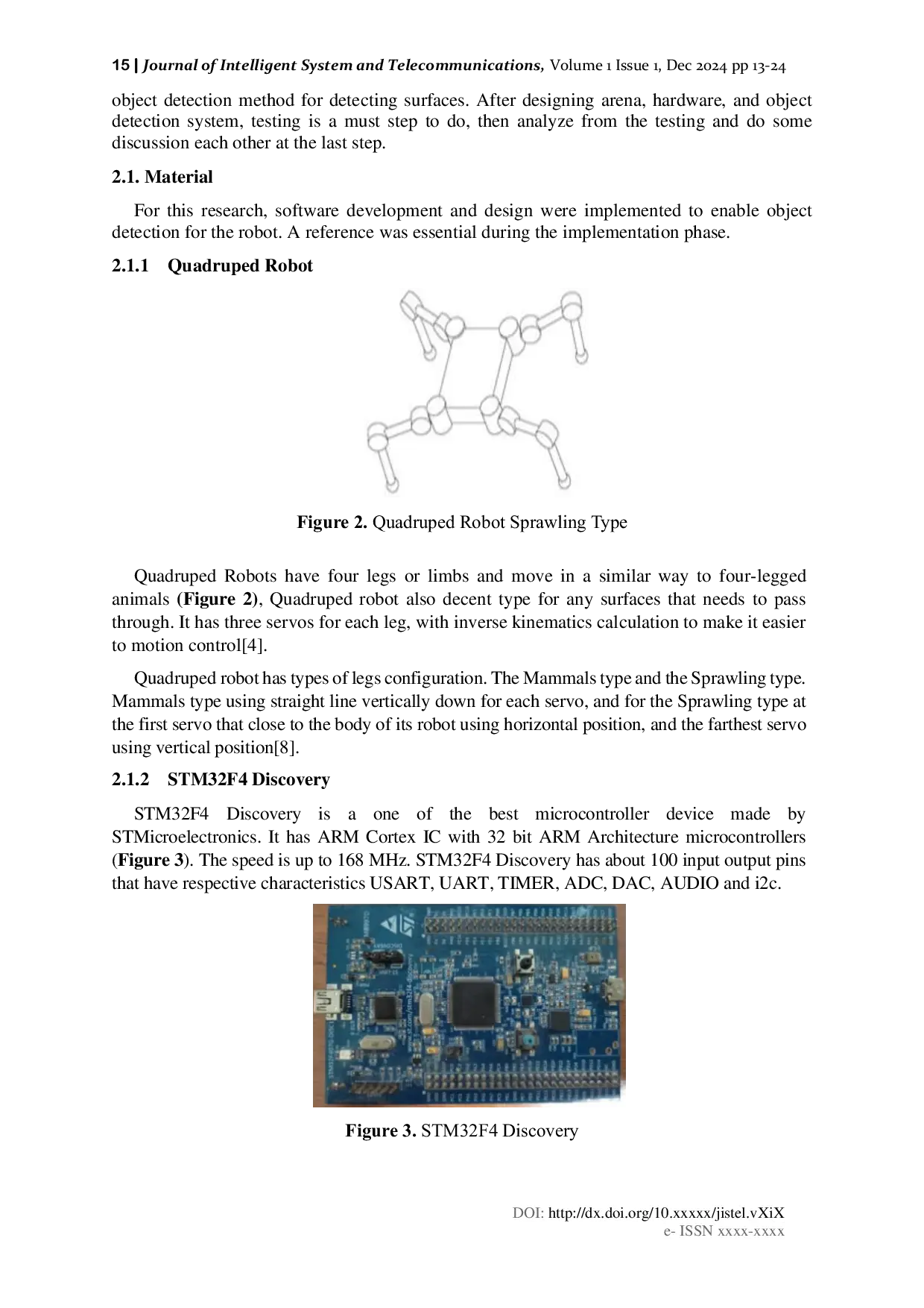 JURIS Surface Detection for Quadruped Robot Using YOLO V3 Tiny