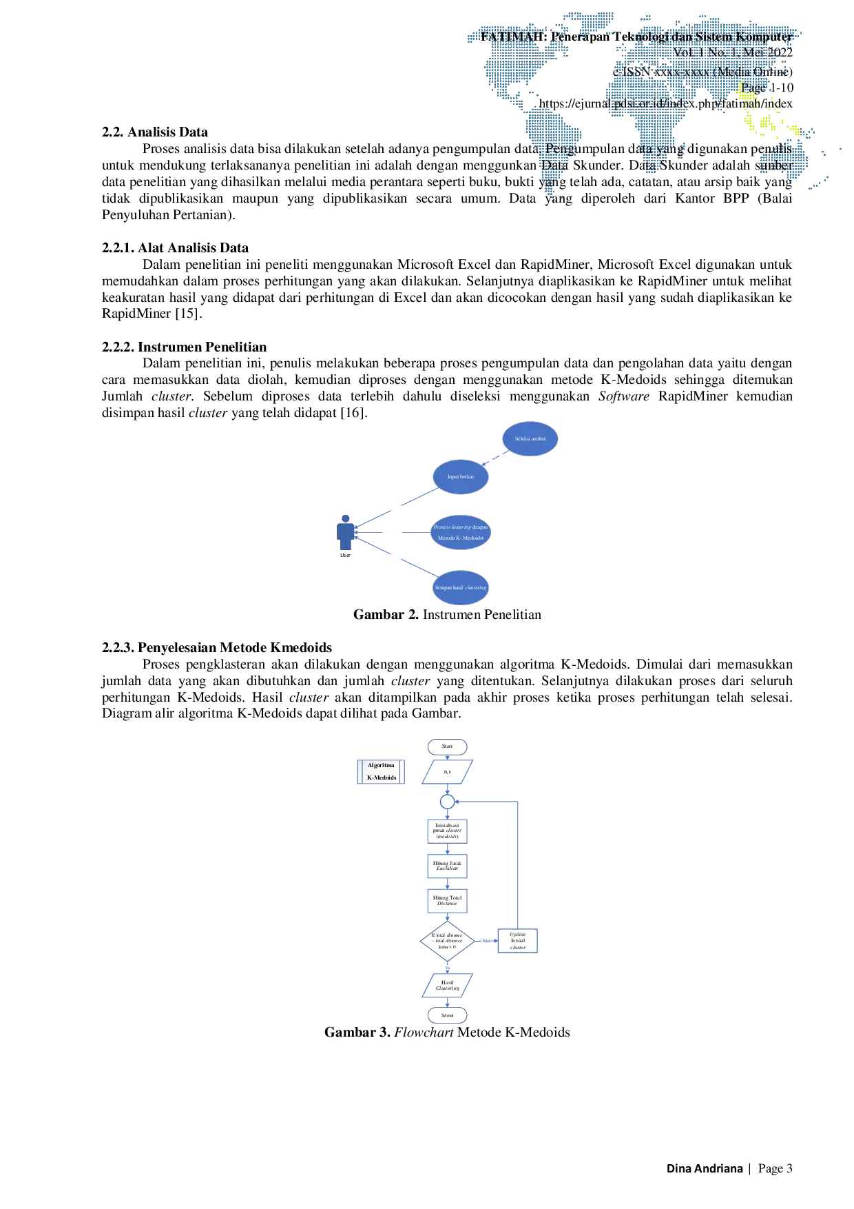 JURIS Implementasi Algoritma K Medoids pada Pengelompokkan Keragaman Kelompok Tani