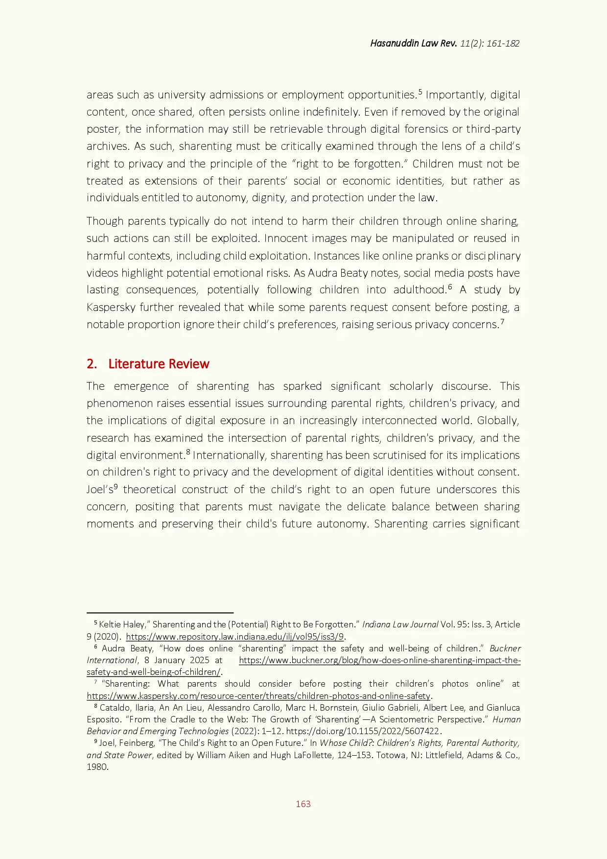 juris Sharenting in Malaysia Balancing Parental Rights and Children s Privacy in the Digital Age