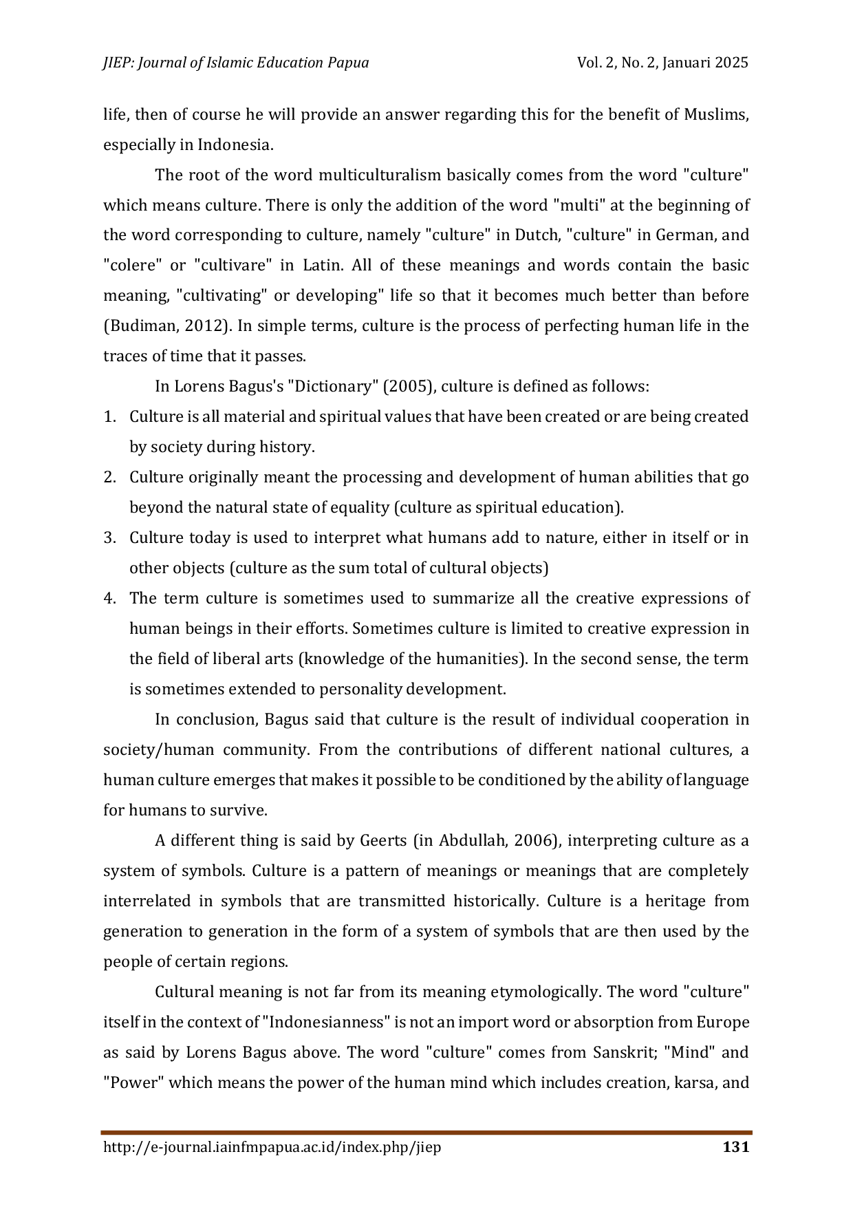 JURIS Designing Multiculturalism Education According to the Qur an and Its Relevance in the Context of Indonesia