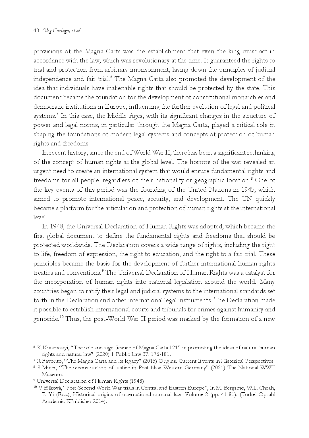 juris Protection of Human Rights in the Framework of Global Judicial Reforms