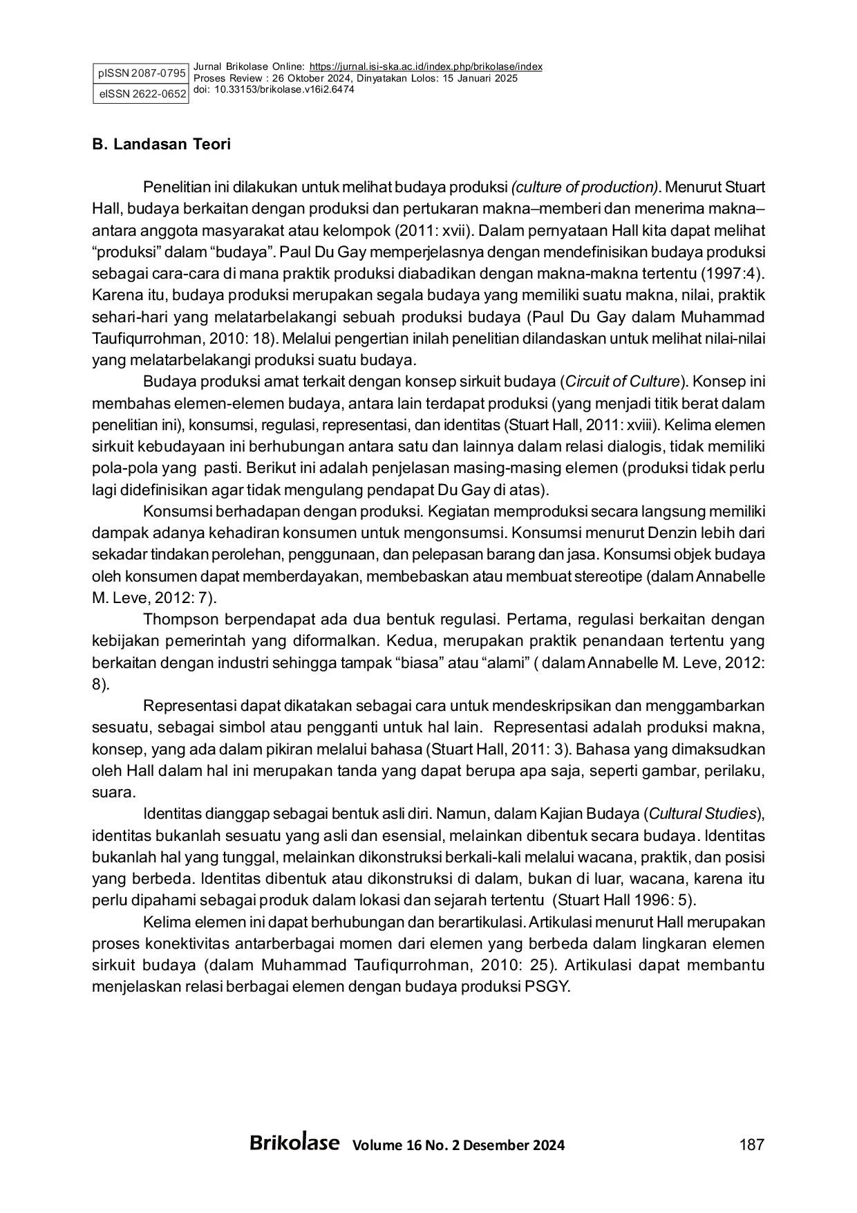 JURIS Pekan Seni Grafis Yogyakarta Sebagai Praktik Budaya Produksi