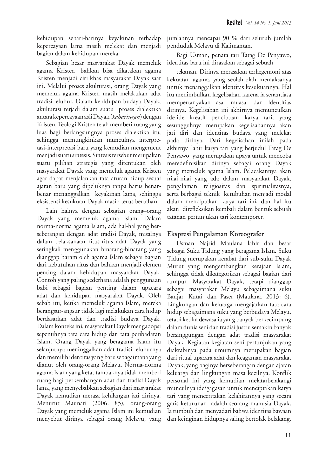 juris Tatag De Penyawo Perenungan Atas Identitas Kesukuan