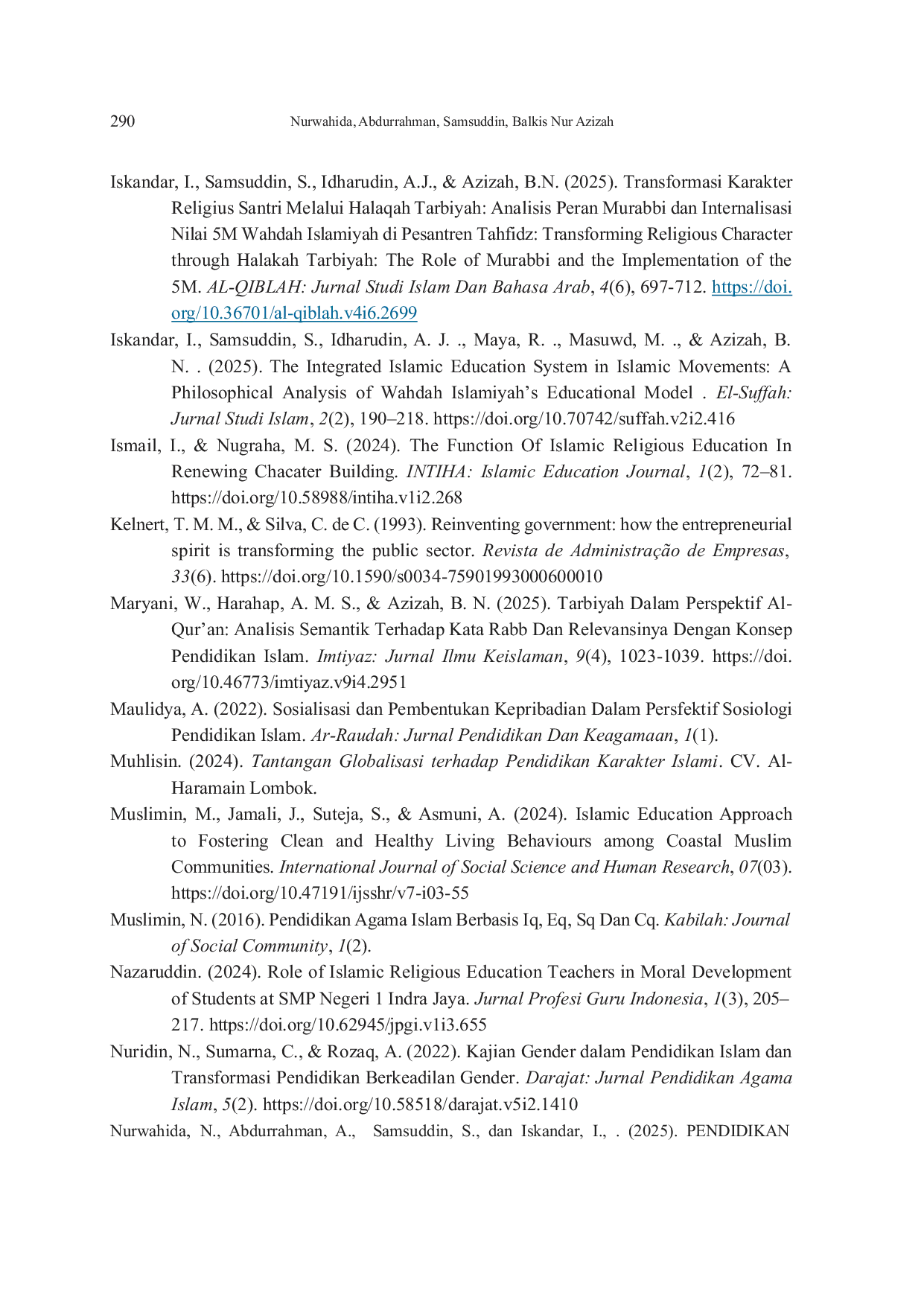 JURIS The Role of Islamic Education in the Formation of Student Character and Morality A Synthesis Literature Review on Strategies and Methods