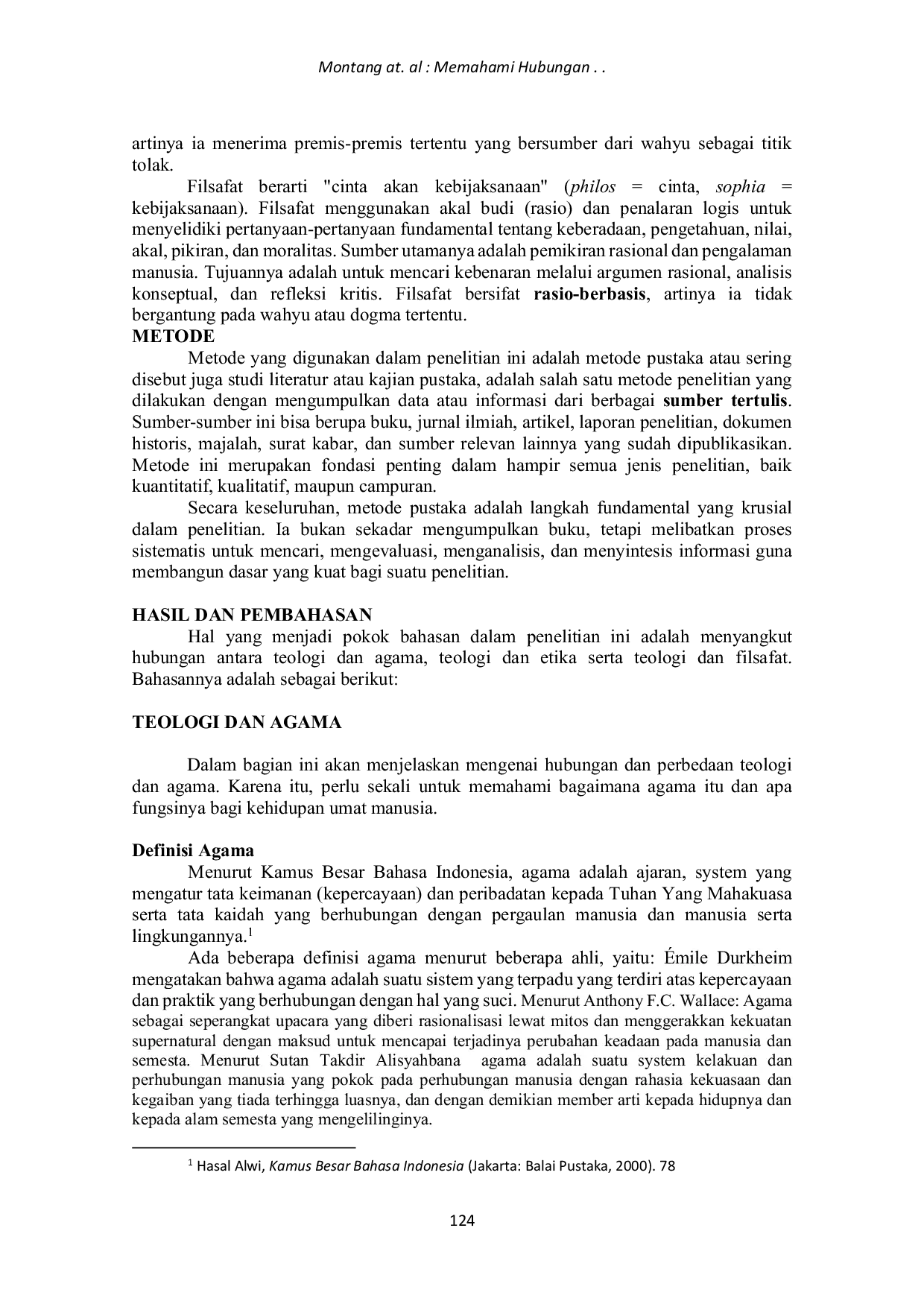 JURIS Memahami Hubungan Teologi Dengan Agama Etika Dan Filsafat