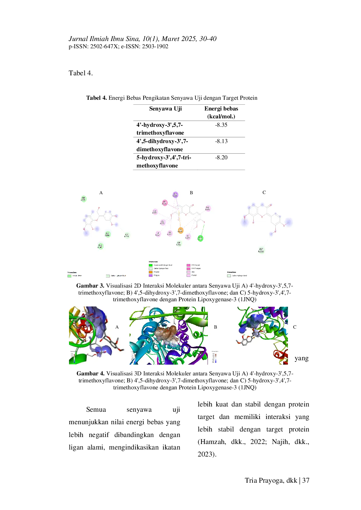 JURIS Analisis Prediksi Efek Antiinflamasi Pada Piper Porphyrophyllum Secara In Silico
