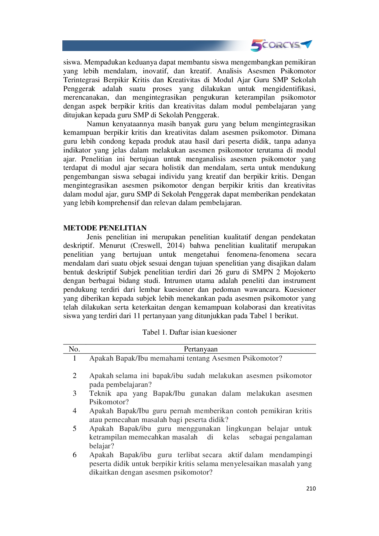 JURIS Analisis Asesmen Psikomotor Terintegrasi Berpikir Kritis Dan Kreativitas Di Modul Ajar Guru Smp Sekolah Penggerak