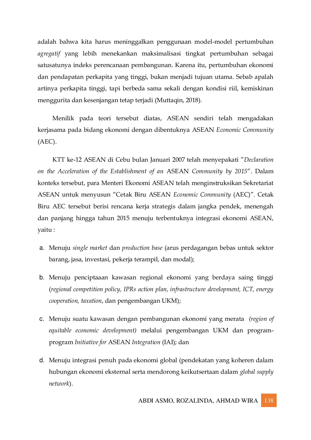 JURIS Peta Pertumbuhan Ekonomi Pada Negara ASEAN 6 2012 2020 Perspektif Ekonomi Syariah