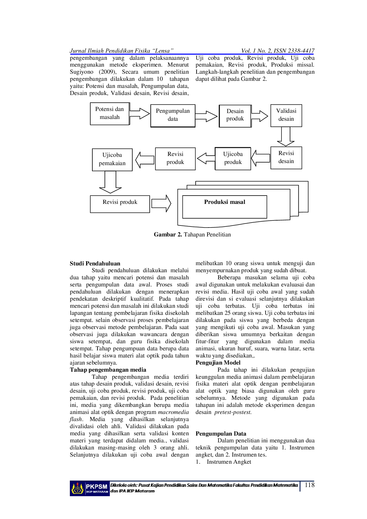 JURIS Pengembangan Media Animasi Berbasis Macromedia Flash Pada Pelajaran Fisika Alat Optik