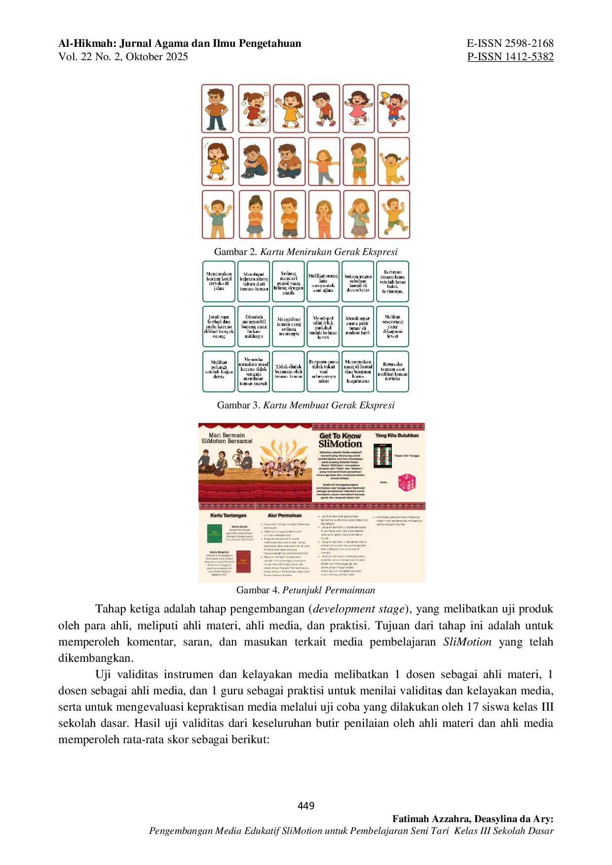 JURIS Pengembangan Media Edukatif SliMotion untuk Pembelajaran Seni Tari Kelas III Sekolah Dasar