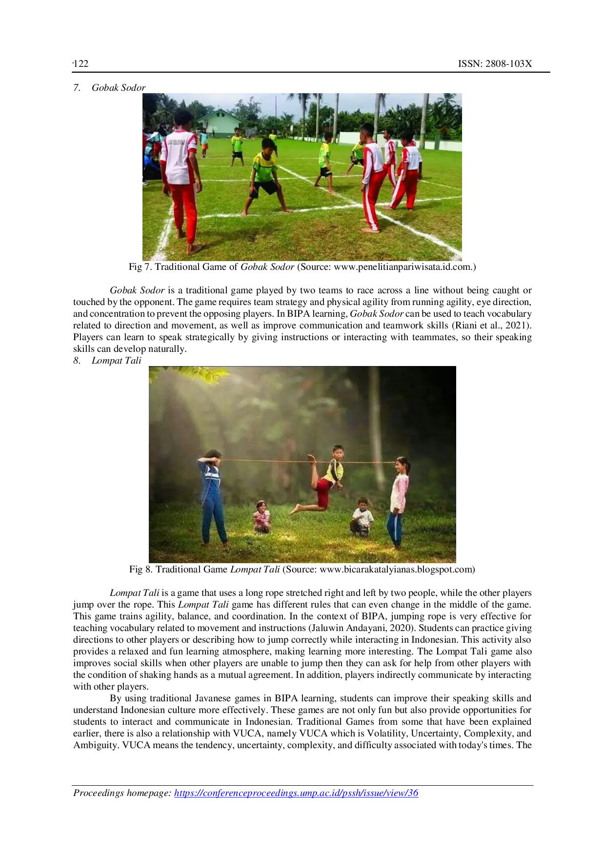 JURIS Javanese Traditional Games in BIPA Learning in the VUCA Era An Effective Strategy to Improve Language Skills