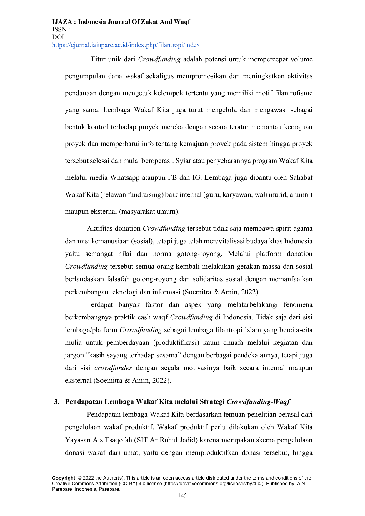 JURIS Crowdfunding Waqf melalui Platform Wakaf Kita untuk Proyek Infrastruktur Pendidikan