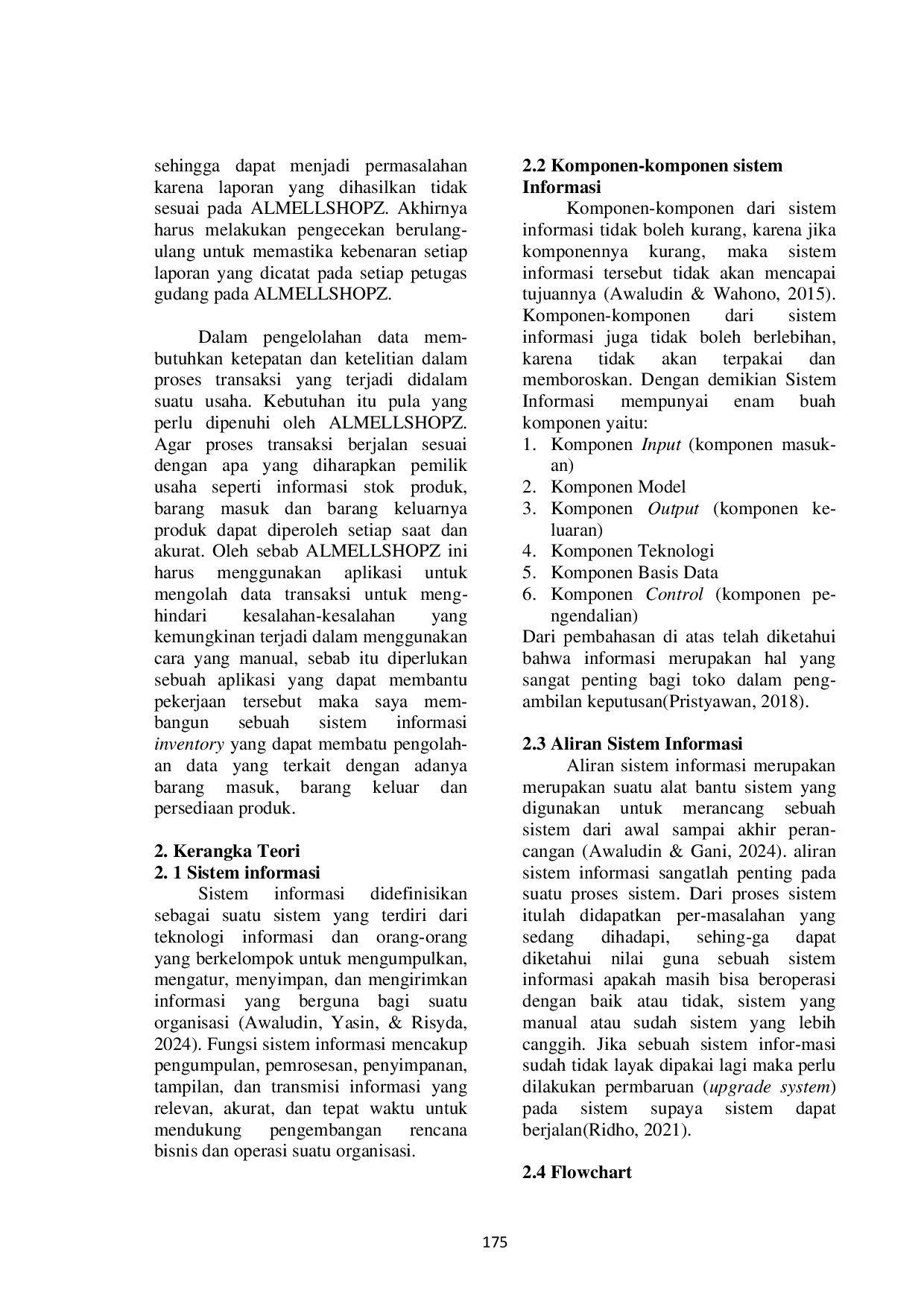 JURIS Perancangan Sistem Data Inventory Menerapkan Algoritma Sequential Search Pada Toko Almellshopz