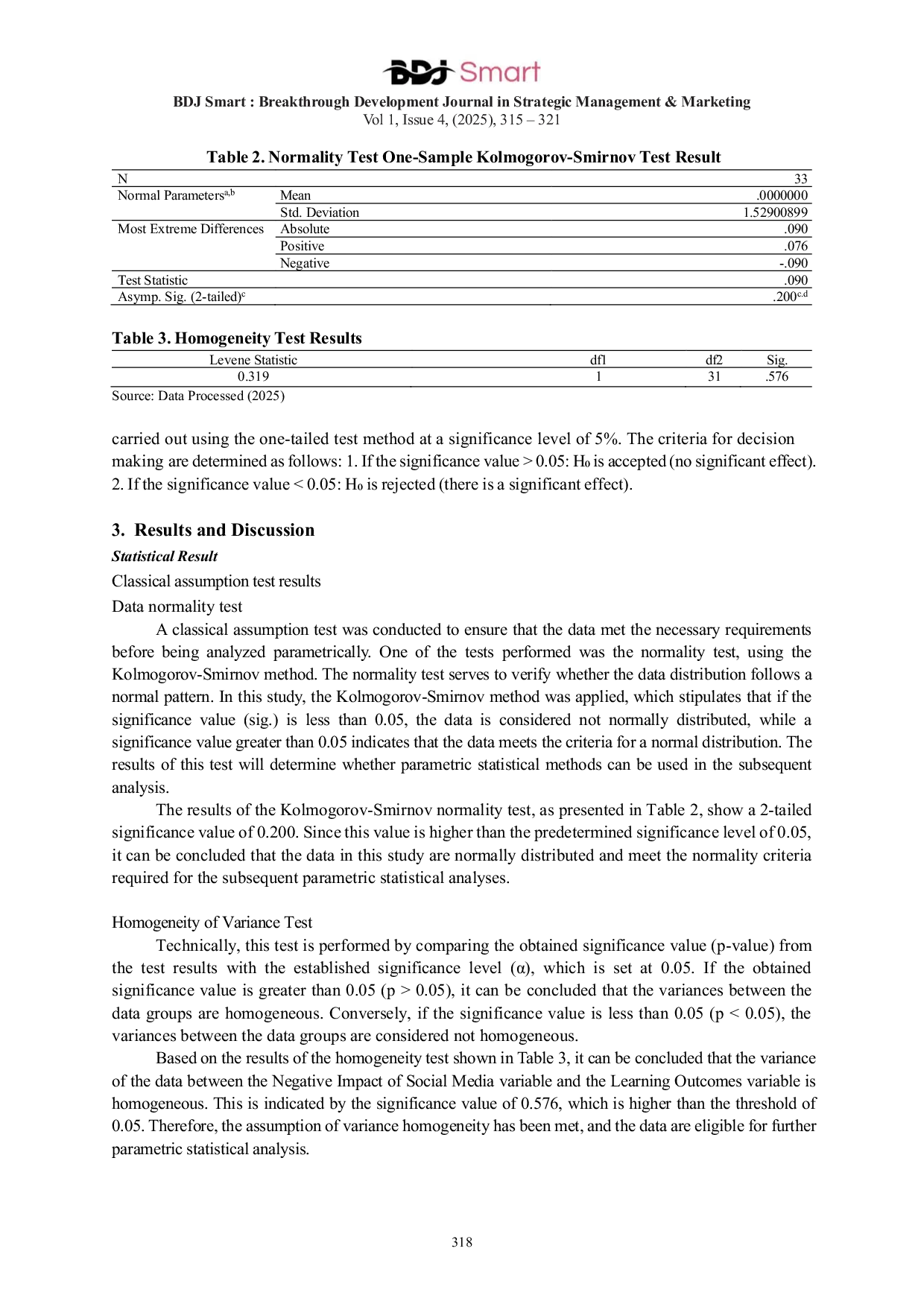 JURIS Negative influence of social media on student learning outcomes SMAN 4 Medan