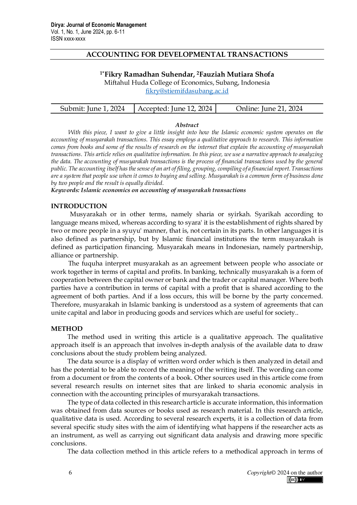 JURIS Accounting For Developmental Transactions