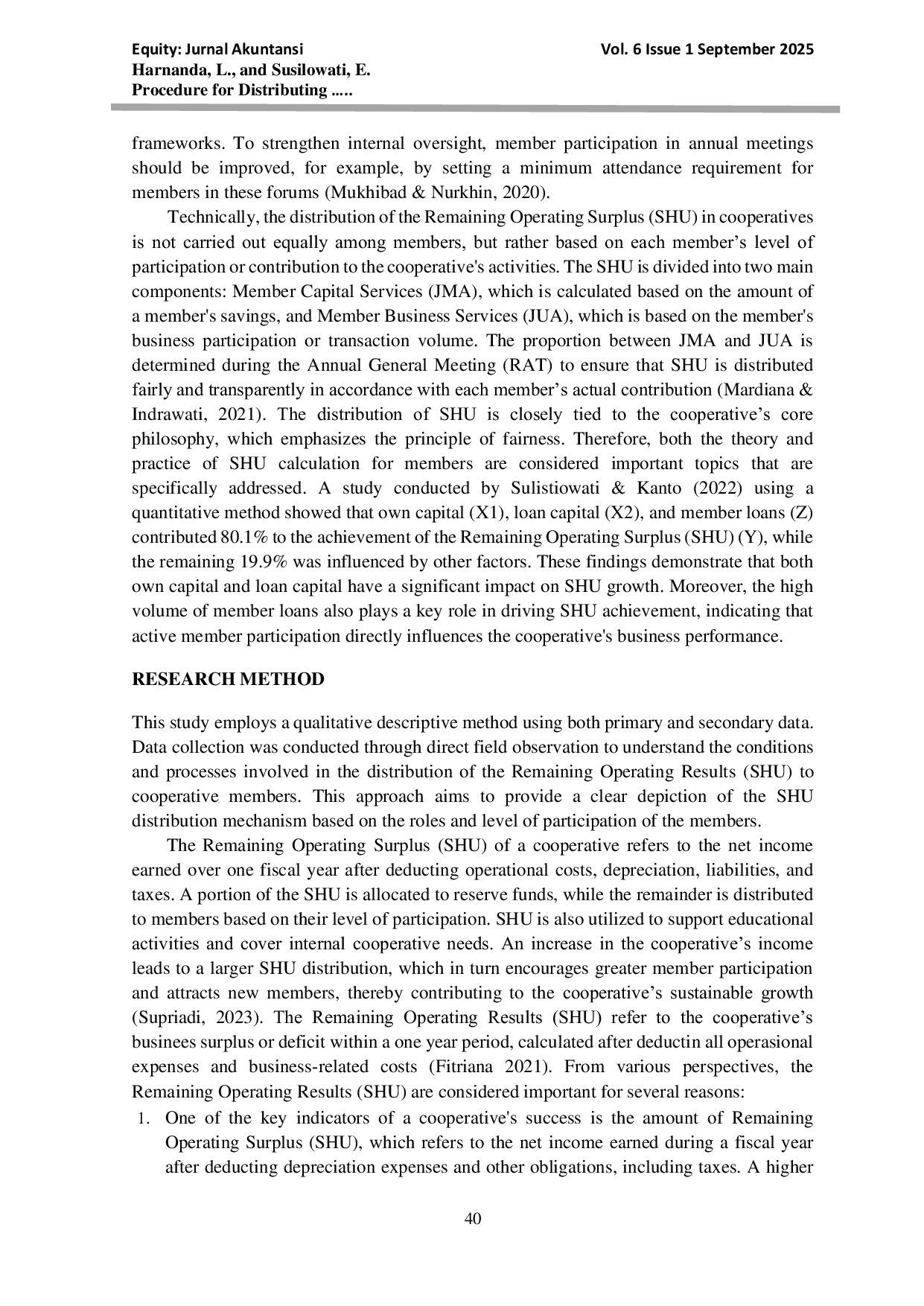 JURIS Procedure for Distributing Remaining Business Proceeds Based on Membership in the XYZ Cooperative