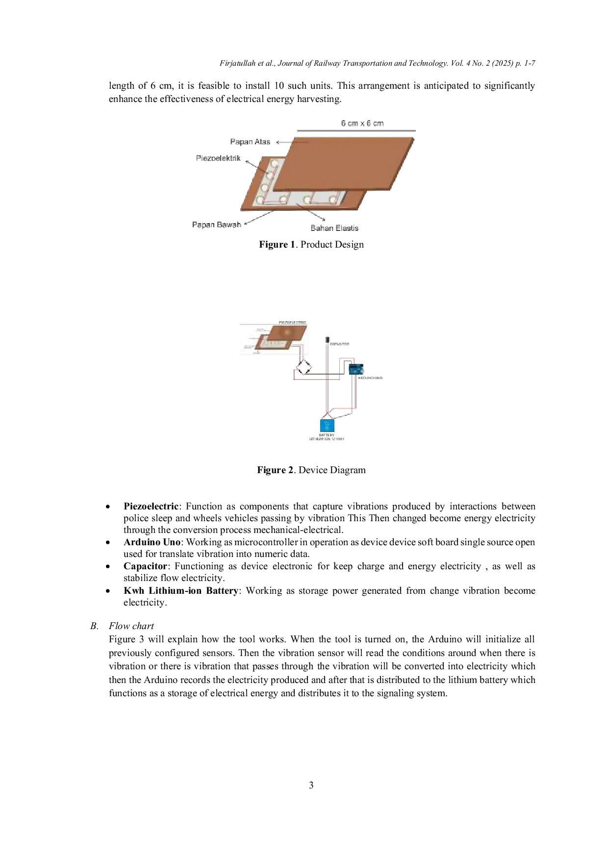 JURIS Innovation In Renewable Energy Systems Utilization Of Piezoelectric Sensors On Railway Tracks To Harvest Vibration Energy