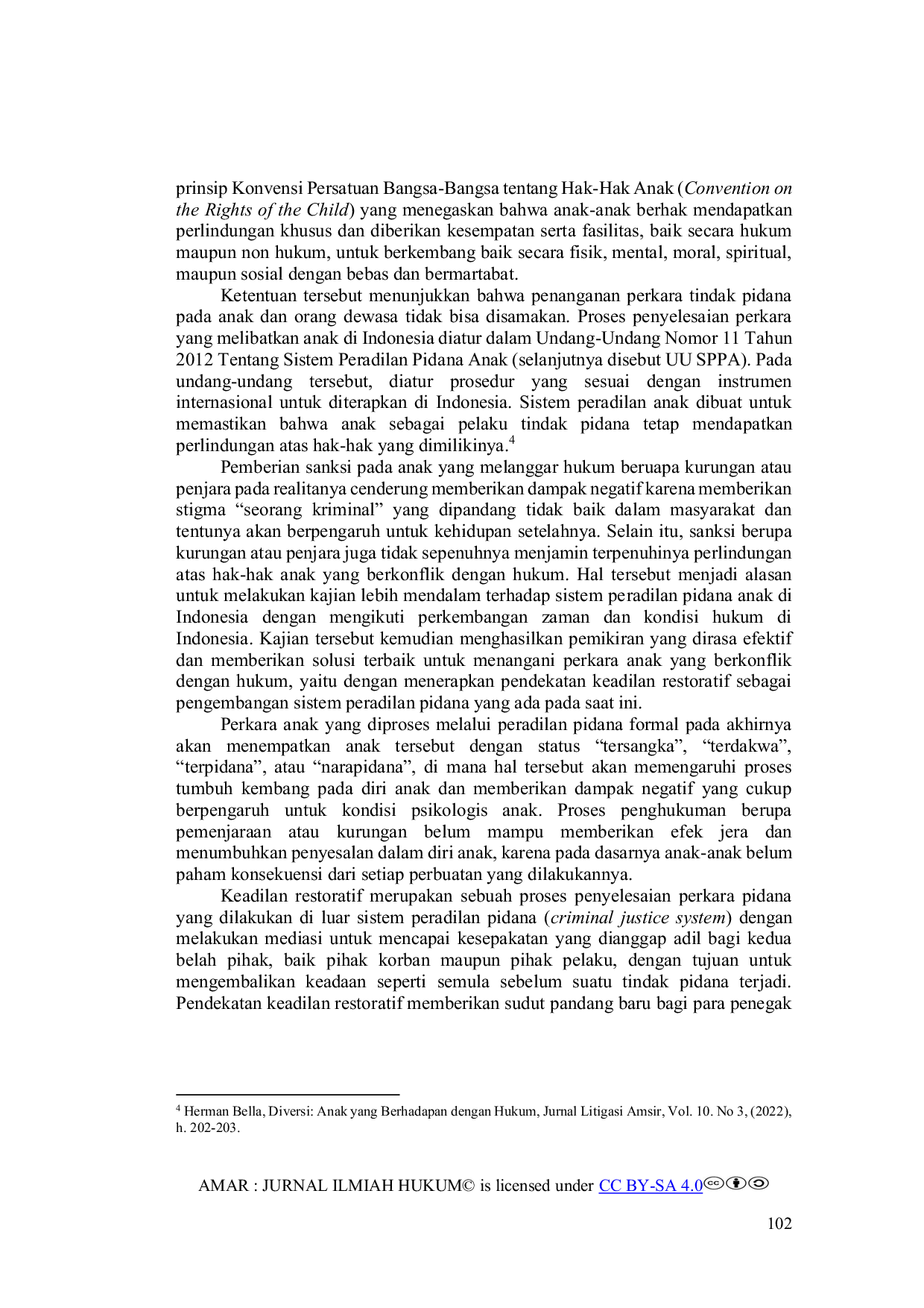 JURIS Analisis Yuridis Penerapan Diversi Pada Kasus Tindak Pidana Anak di Kejaksaan Negeri Banyuwangi