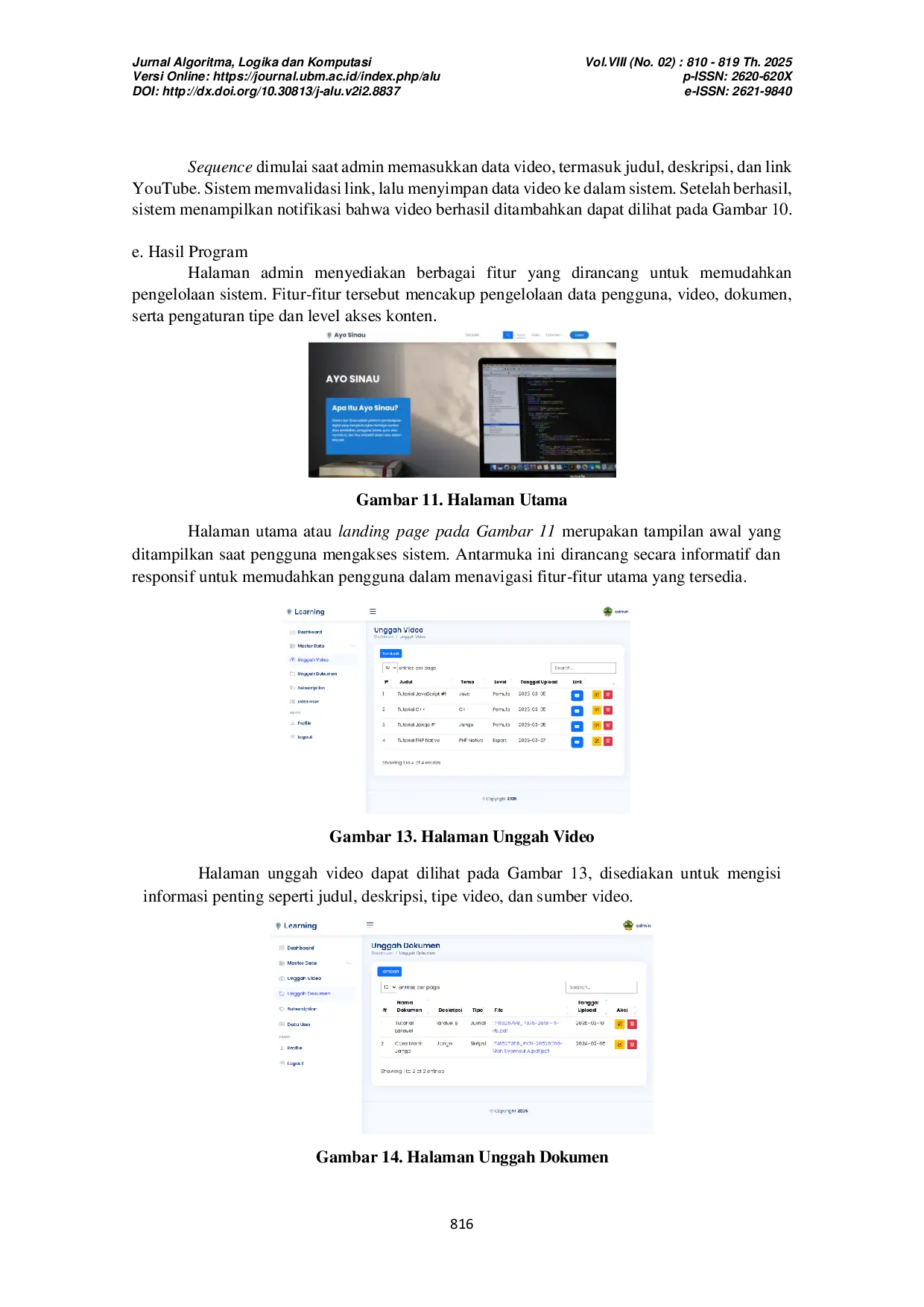 JURIS Digital Learning Hub Pusat Video Edukasi Dan Arsip Rancangan Laporan Serta Script Coding
