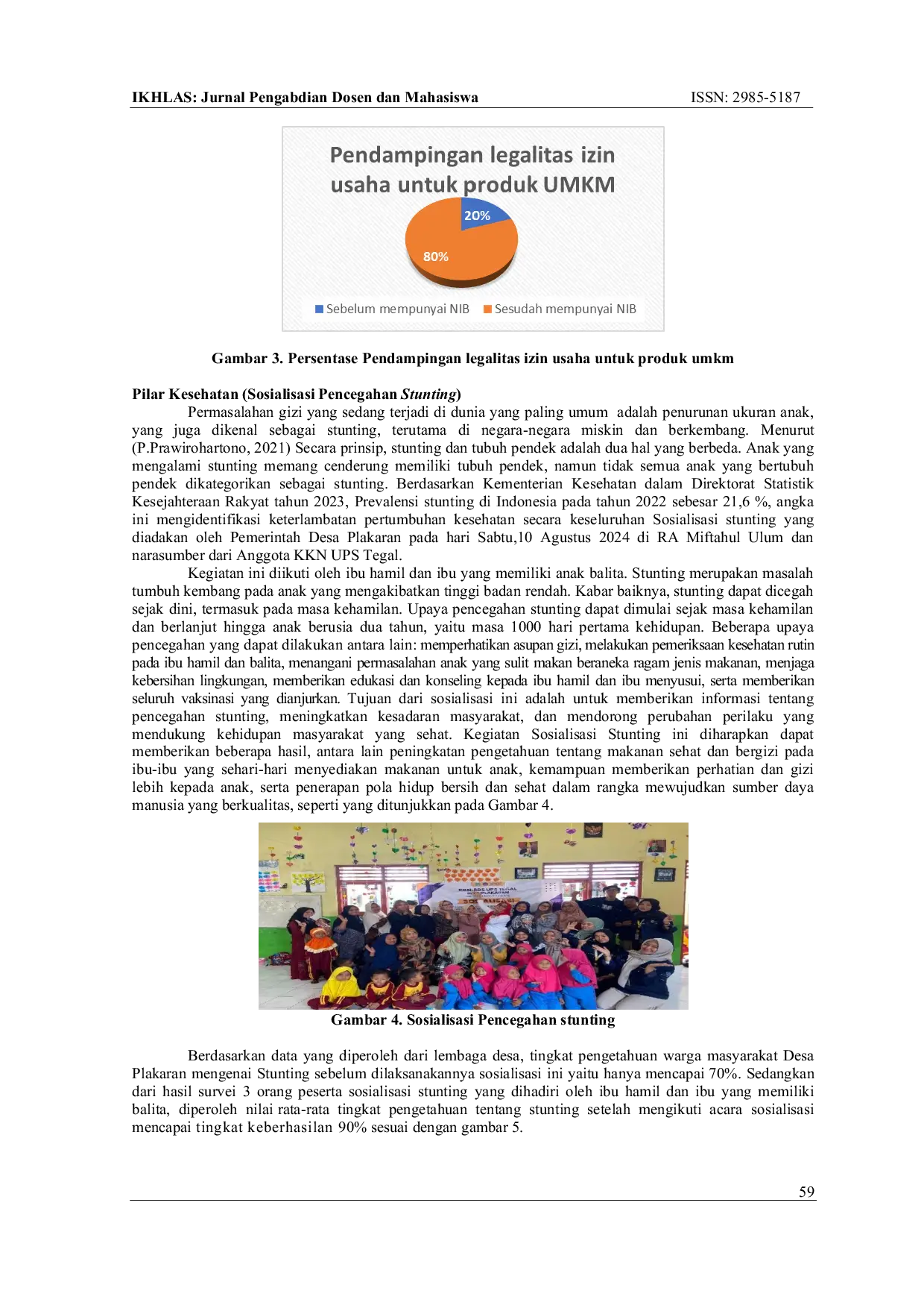 JURIS Program 5 Pilar Untuk Membantu Pemberdayaan Masyarakat Di Desa Plakaran Kecamatan Moga Kabupaten Pemalang