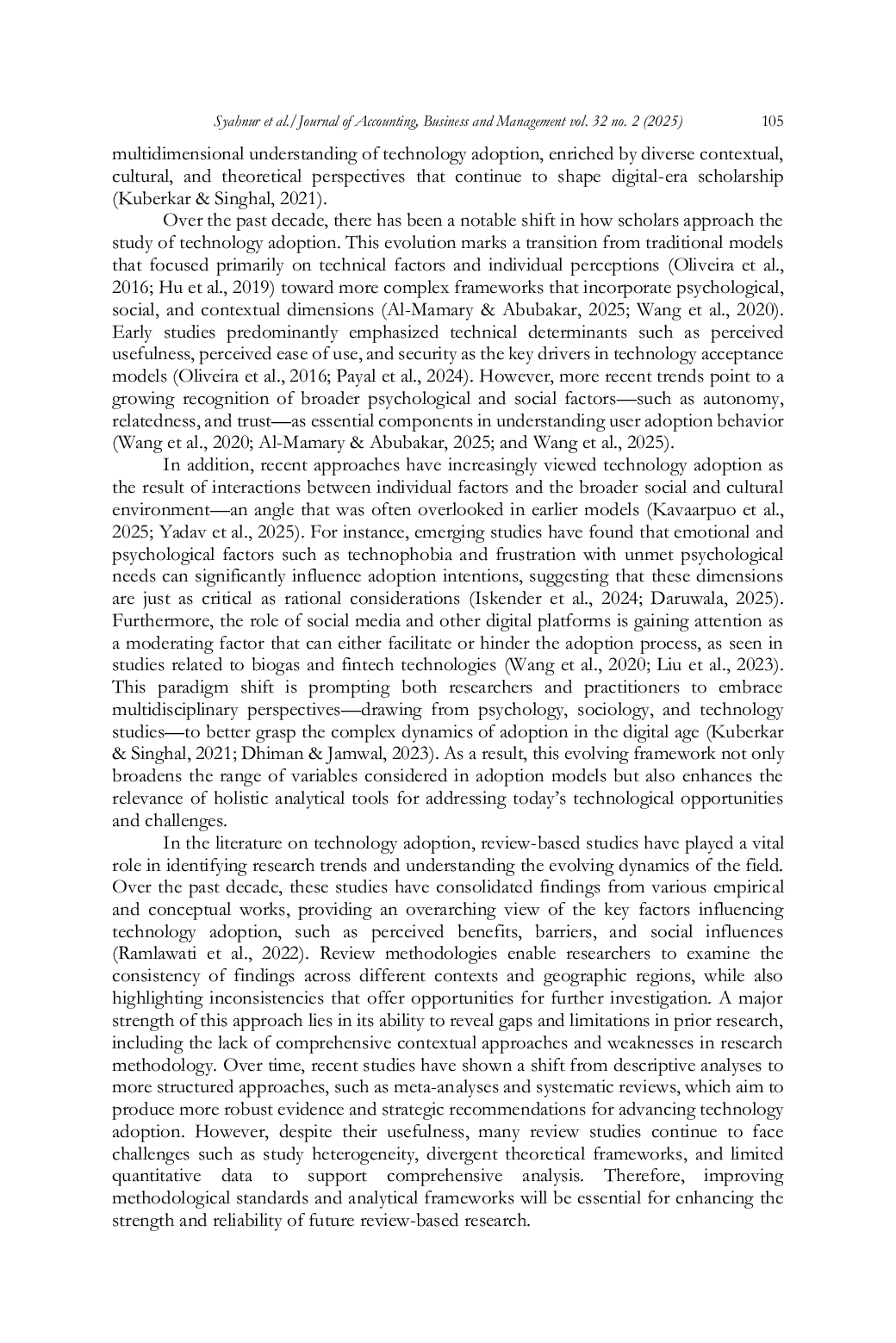 JURIS Technology Adoption in a Decade