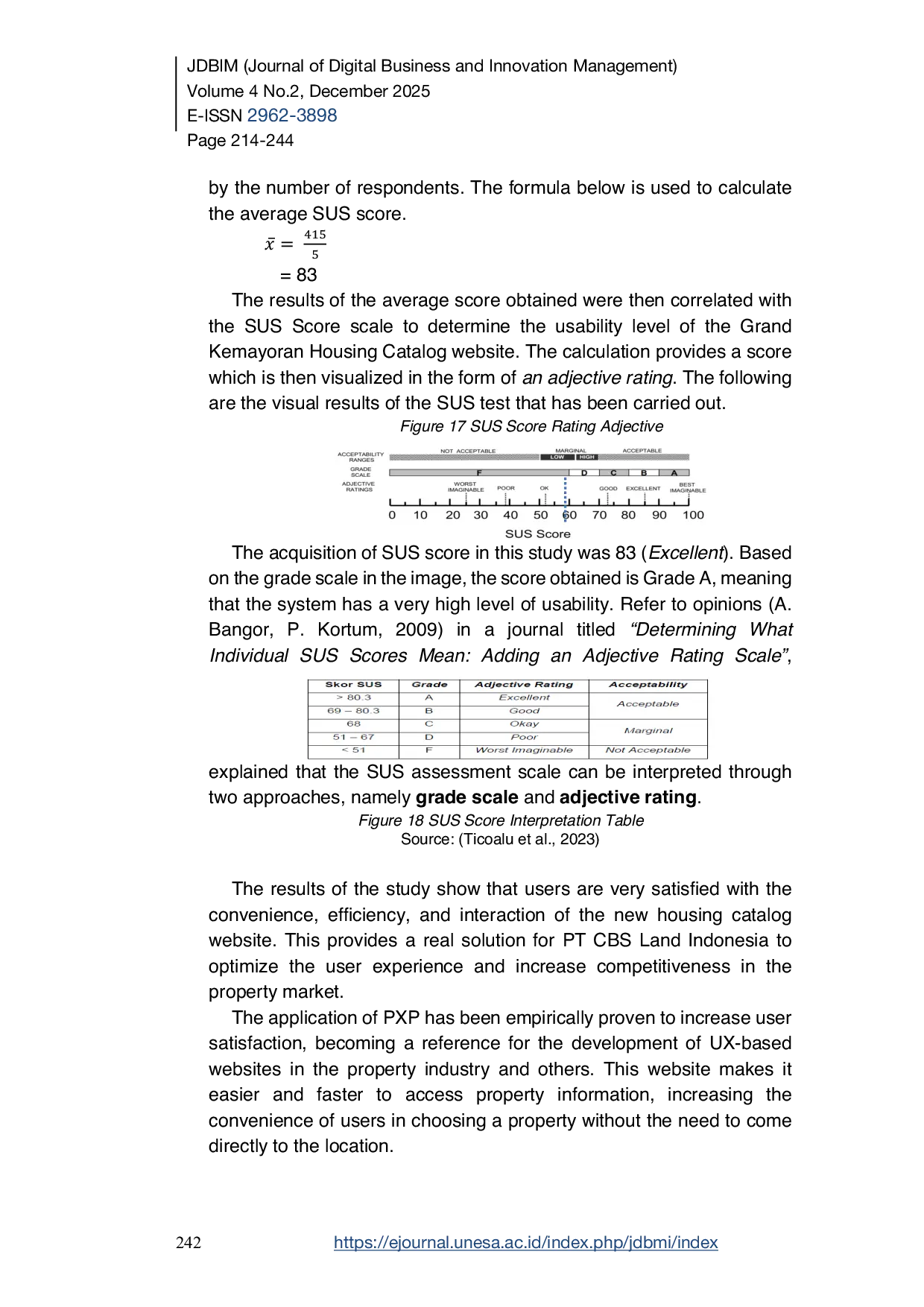 JURIS Redesign of Residential Catalogue Websites with a Personal Extreme Programming Approach to Improve User Experience Satisfaction Case Study PT CBS Land Indonesia