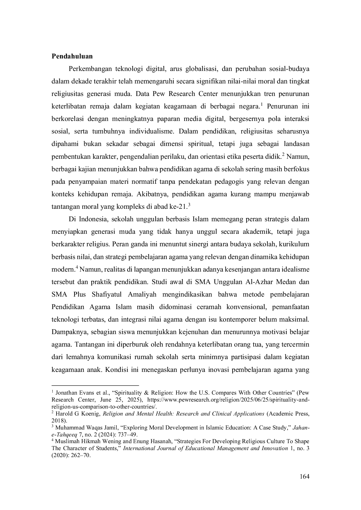 JURIS Hubungan Kompetensi Guru Agama dan Dukungan Orang Tua Terhadap Tingkat Religiusitas Remaja di SMA Unggulan Islam Kota Medan