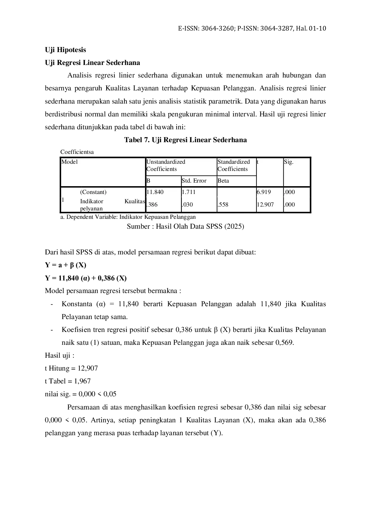 JURIS Pengaruh Kualitas Pelayanan Terhadap Kepuasan Pelanggan di Kelokopi Batusangkar