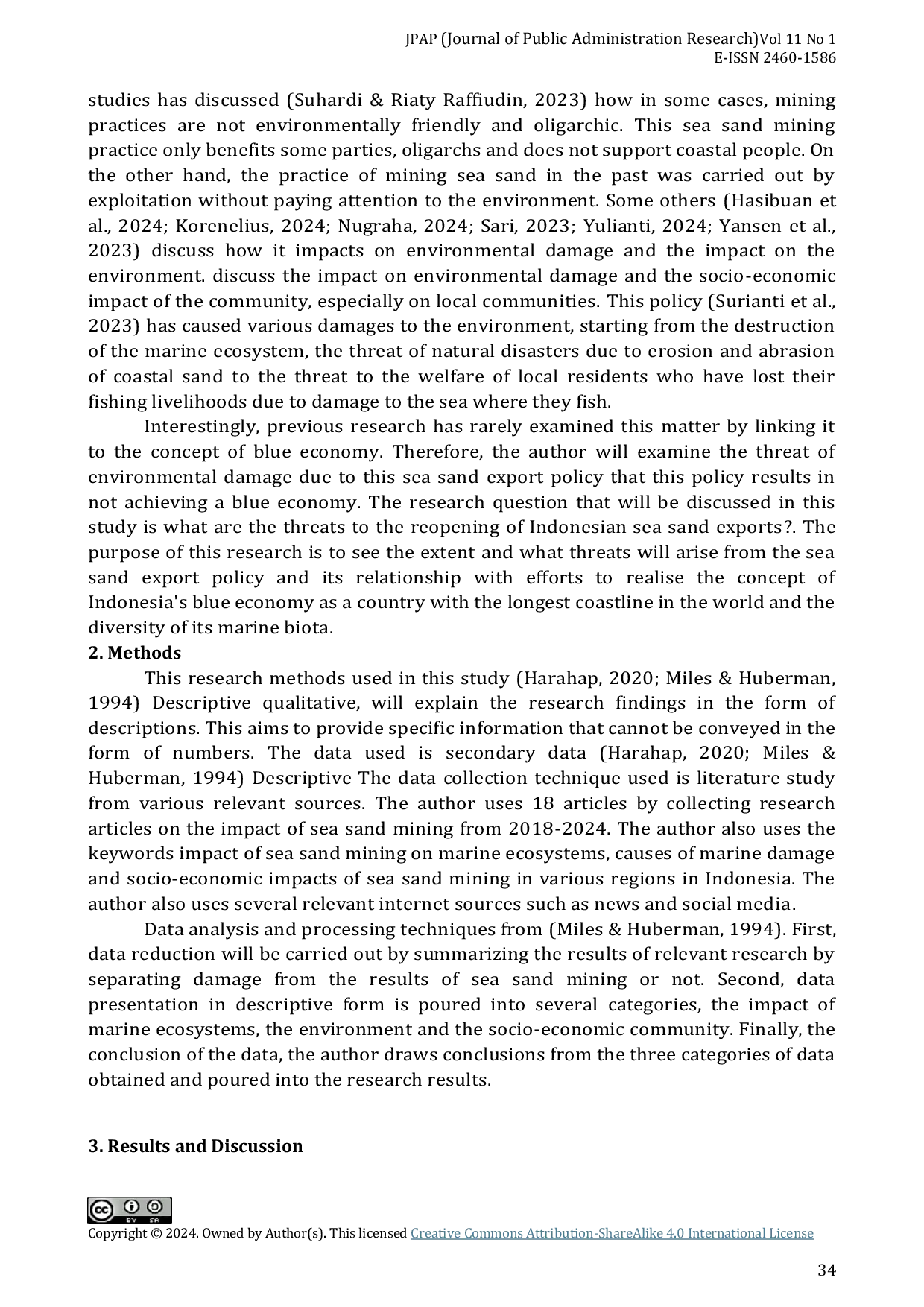 JURIS Blue Economy Challenge The Threatening Impact of Indonesia s Sea Sand Export Policy