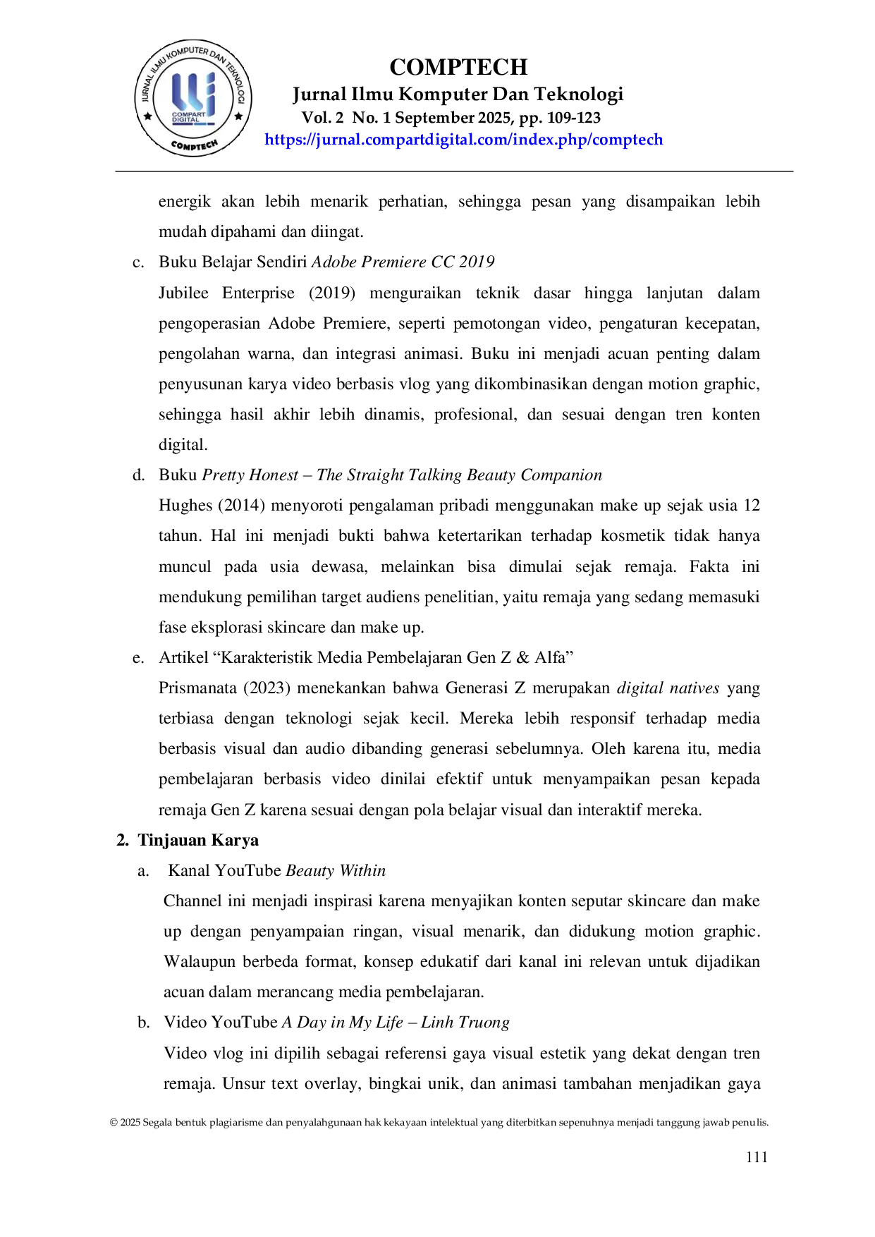 JURIS Pembuatan Video Graphic Media Pembelajaran Tentang Skincare Dan Make Up Sebagai Sarana Promosi Toko Skinneeds World