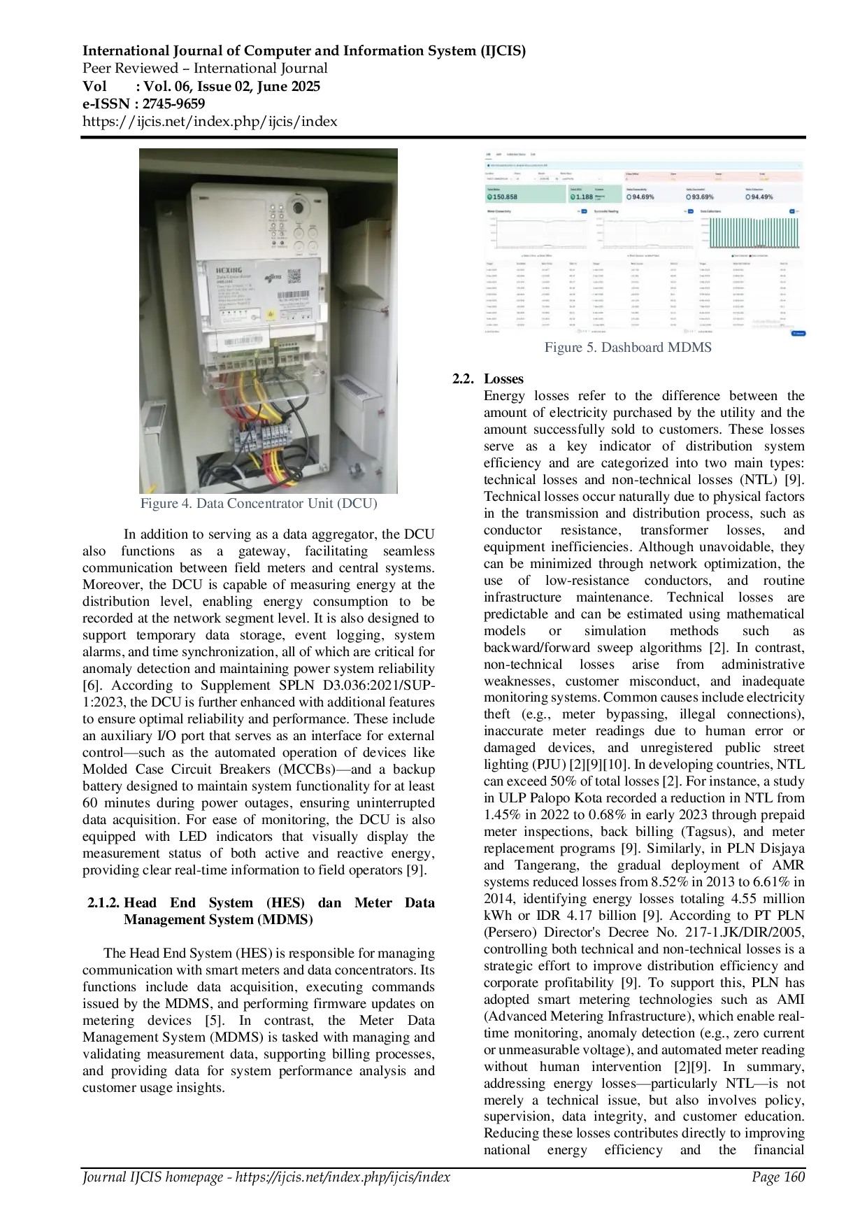 JURIS Impact of the Advanced Metering Infrastructure AMI Program on Non Technical Losses at Distribution System