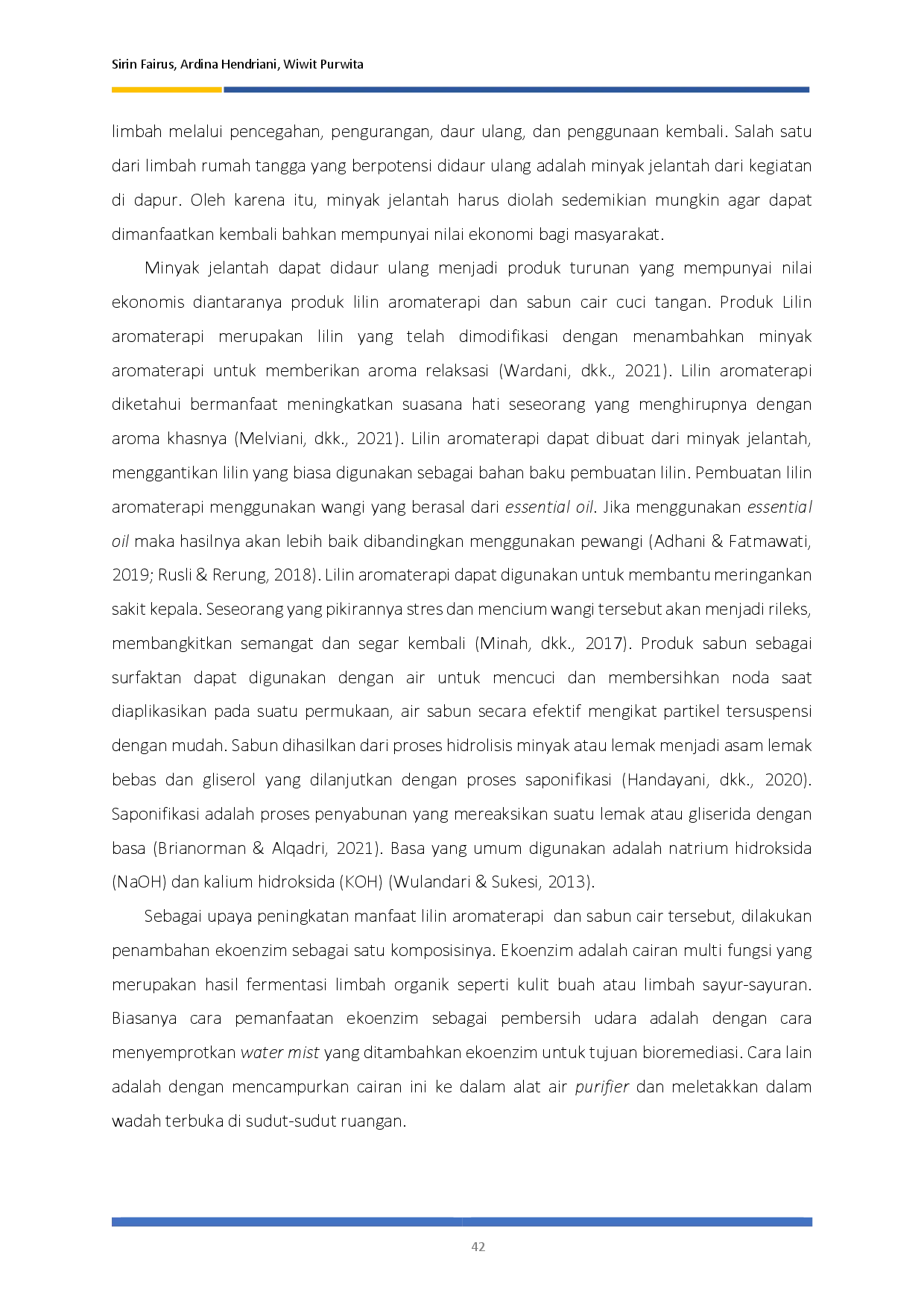 juris Peningkatan Kapasitas Warga RW 02 Kelurahan Pancoran melalui Edukasi dan Pelatihan Pemanfaatan Minyak Jelantah