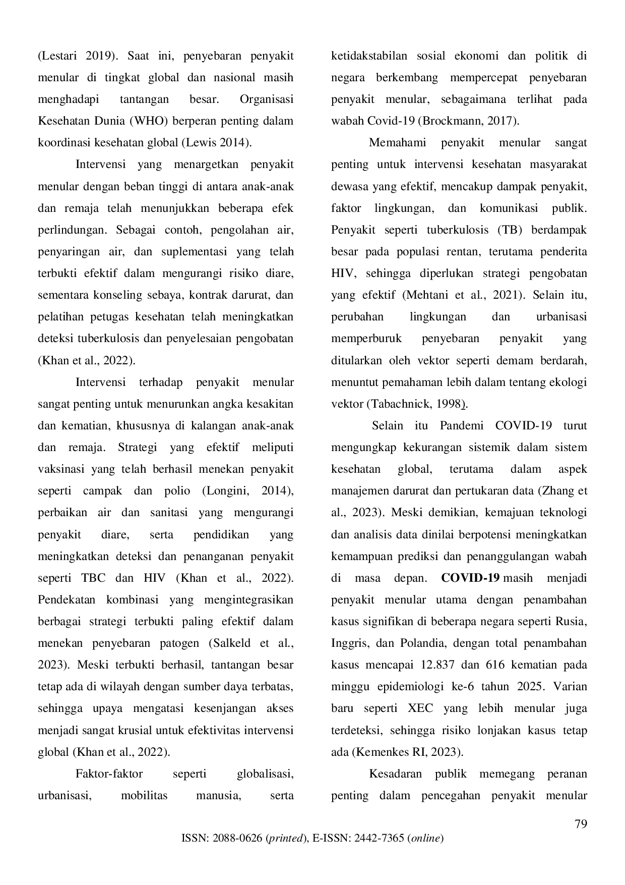 JURIS Strategi Efektivitas Iklan Layanan Kesehatan Meningkatkan Kesadaran Masyarakat Tentang Penyakit Menular