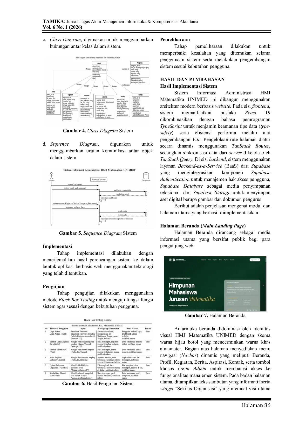 JURIS Analisis Kebutuhan dan Perancangan Sistem Informasi Administrasi Hmj Matematika Unimed Berbasis Web