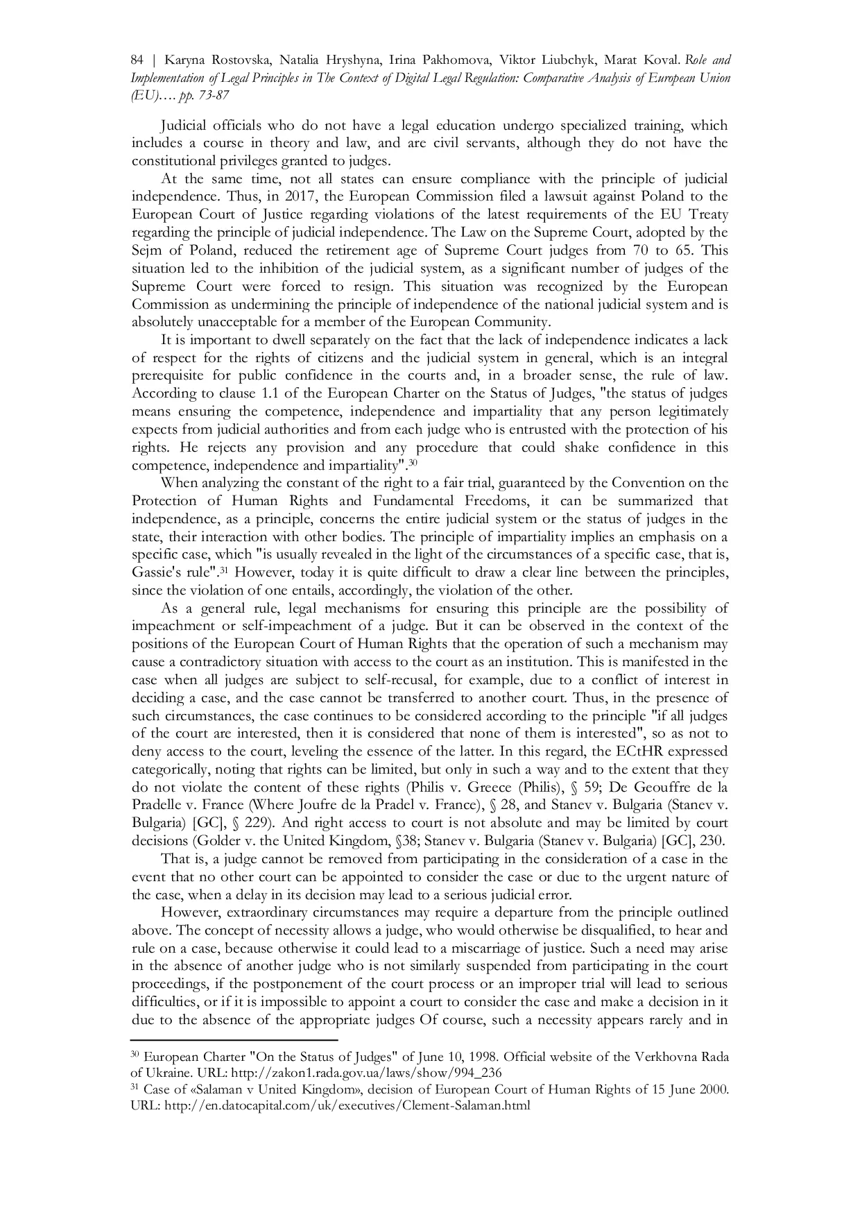 JURIS Place of Principles of Law in Legal Regulation of Public Relations in Conditions of Digital Society Theoretical and Legal Research
