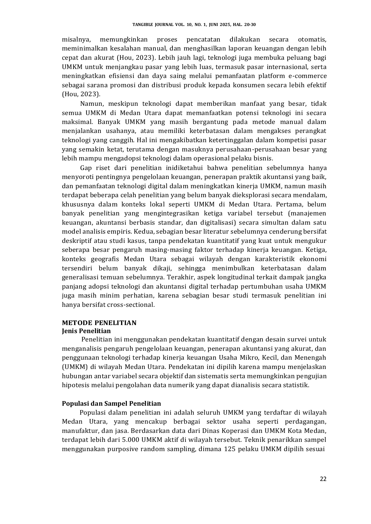 JURIS Peningkatan Kinerja Keuangan UMKM melalui Pengelolaan yang Efektif Penerapan Akuntansi yang Akurat dan Integrasi Teknologi