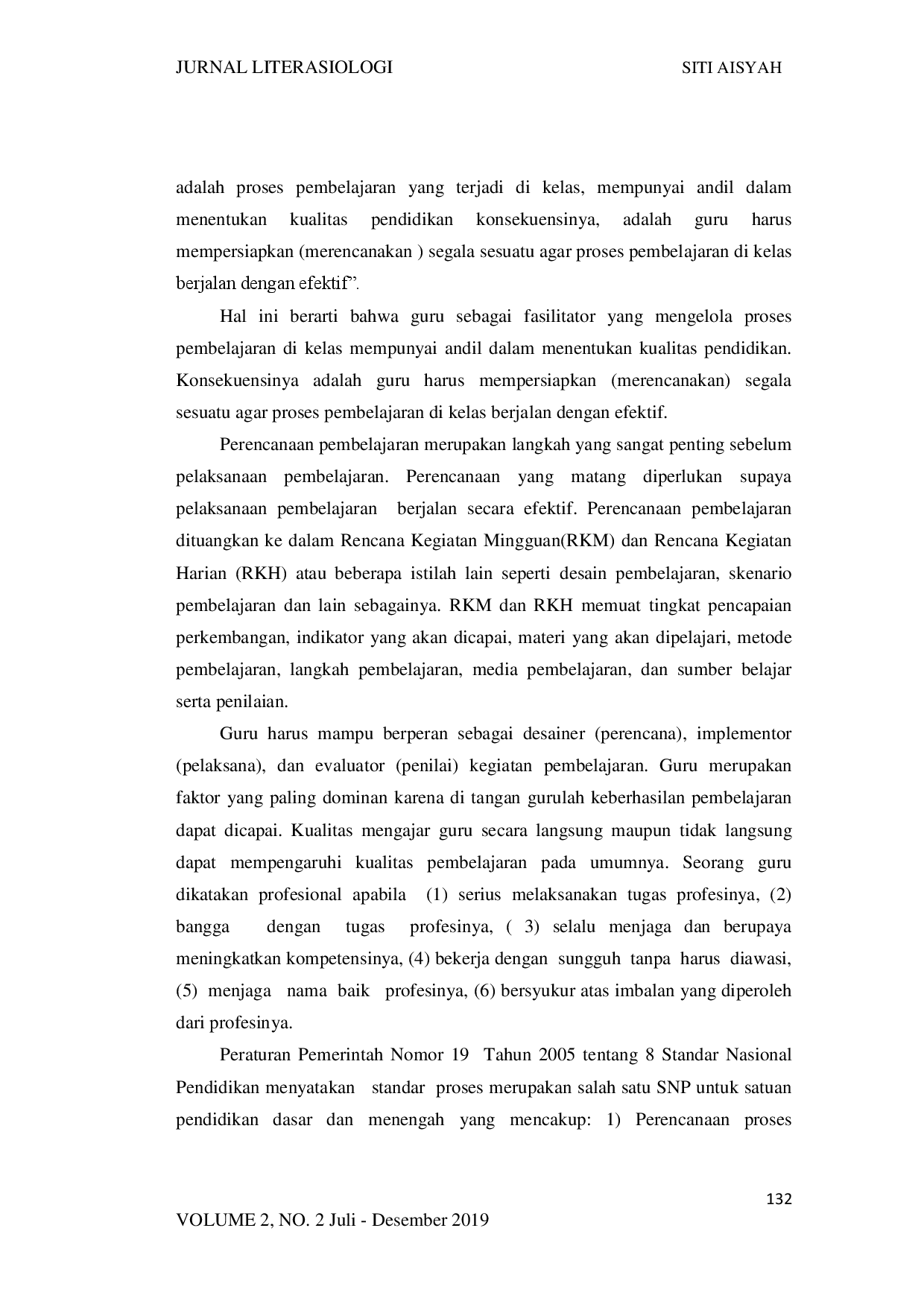 juris Upaya Meningkatkan Kompetensi Guru Dalam Menyusun Rencana Program Pembelajaran Harian Melalui Bimbingan Berkelanjutan Di Tk Negeri Pembina 2 Kota Jambi