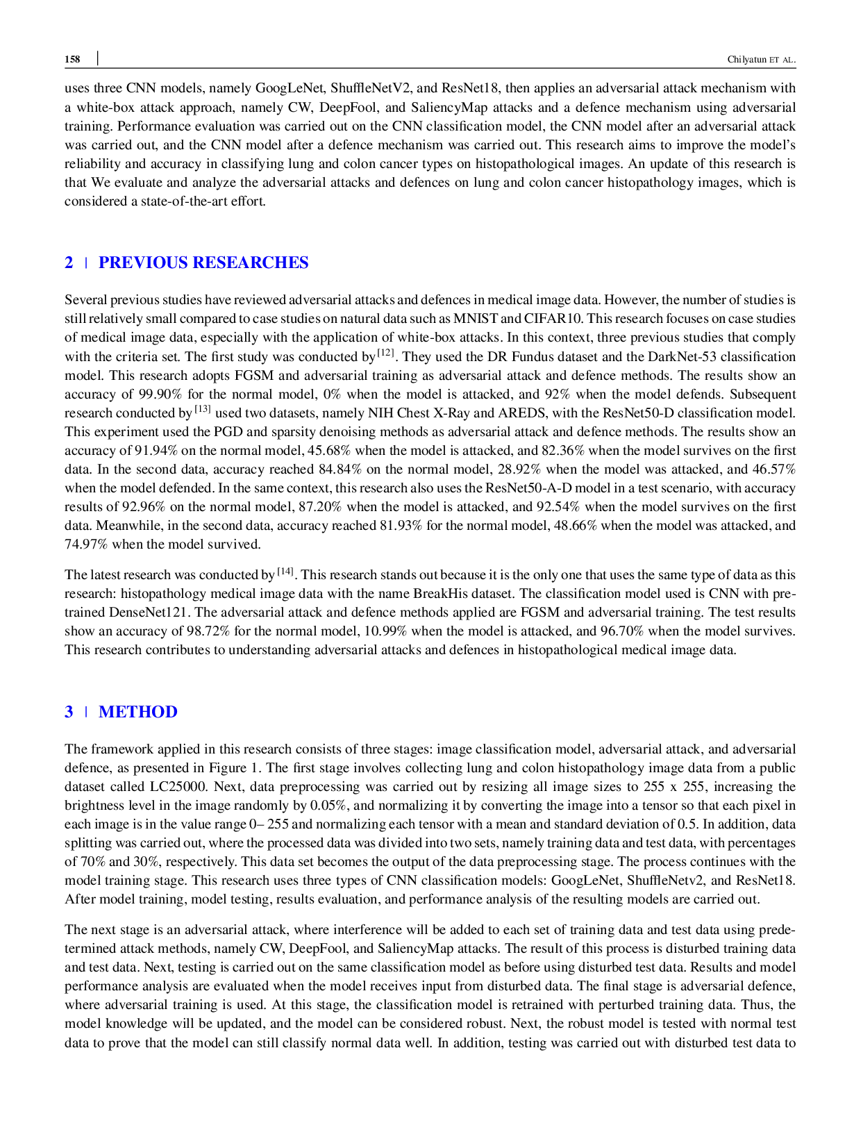 JURIS Adversarial Training For Robust Defense In Cnn Models For Lung And Colon Histopathological Images