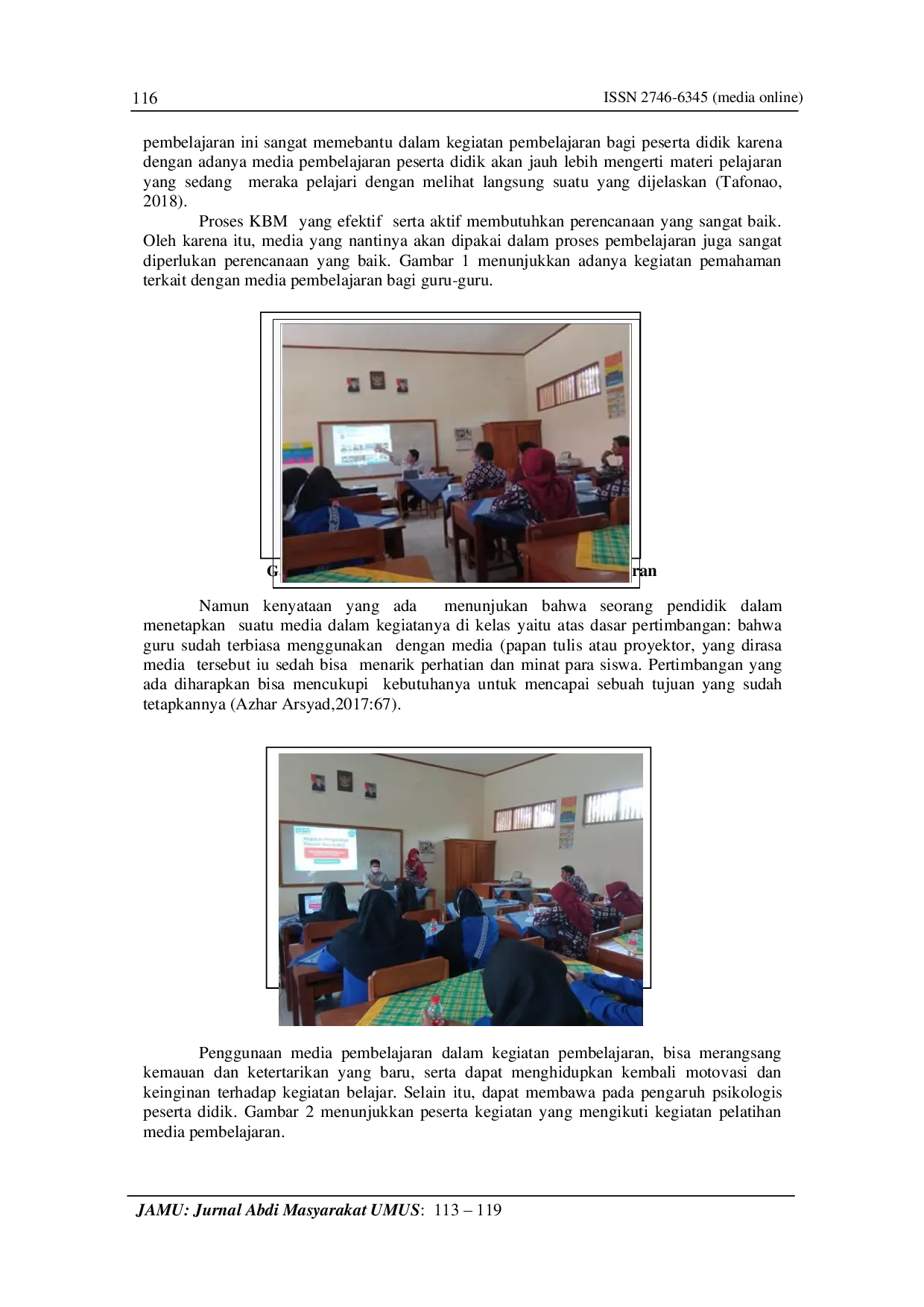 juris Sosialisasi Pembuatan Media Pembelajaran untuk Meningkatkan Nilai Nilai Kearifan Lokal bagi Guru