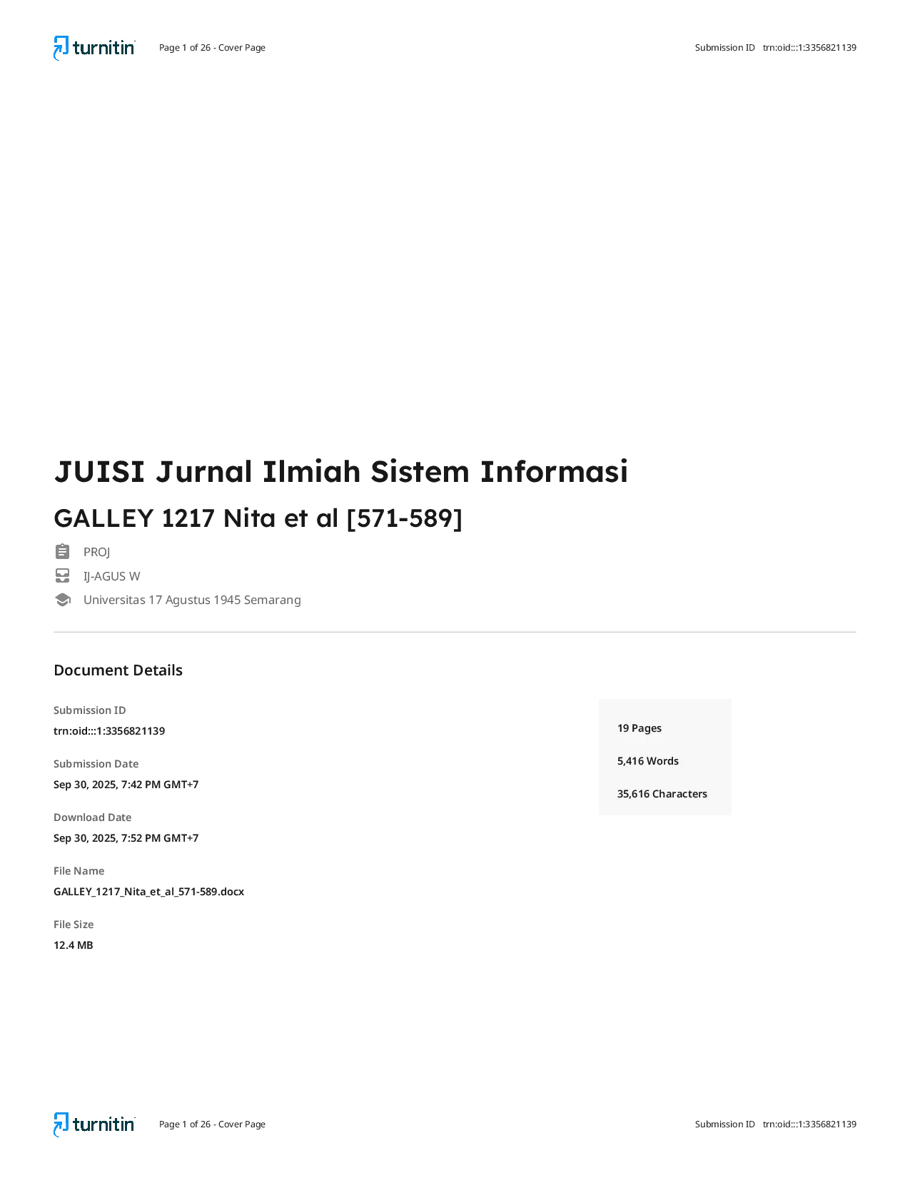 JURIS Web Based Information System For Student Internship Data Processing Using The Agile Method
