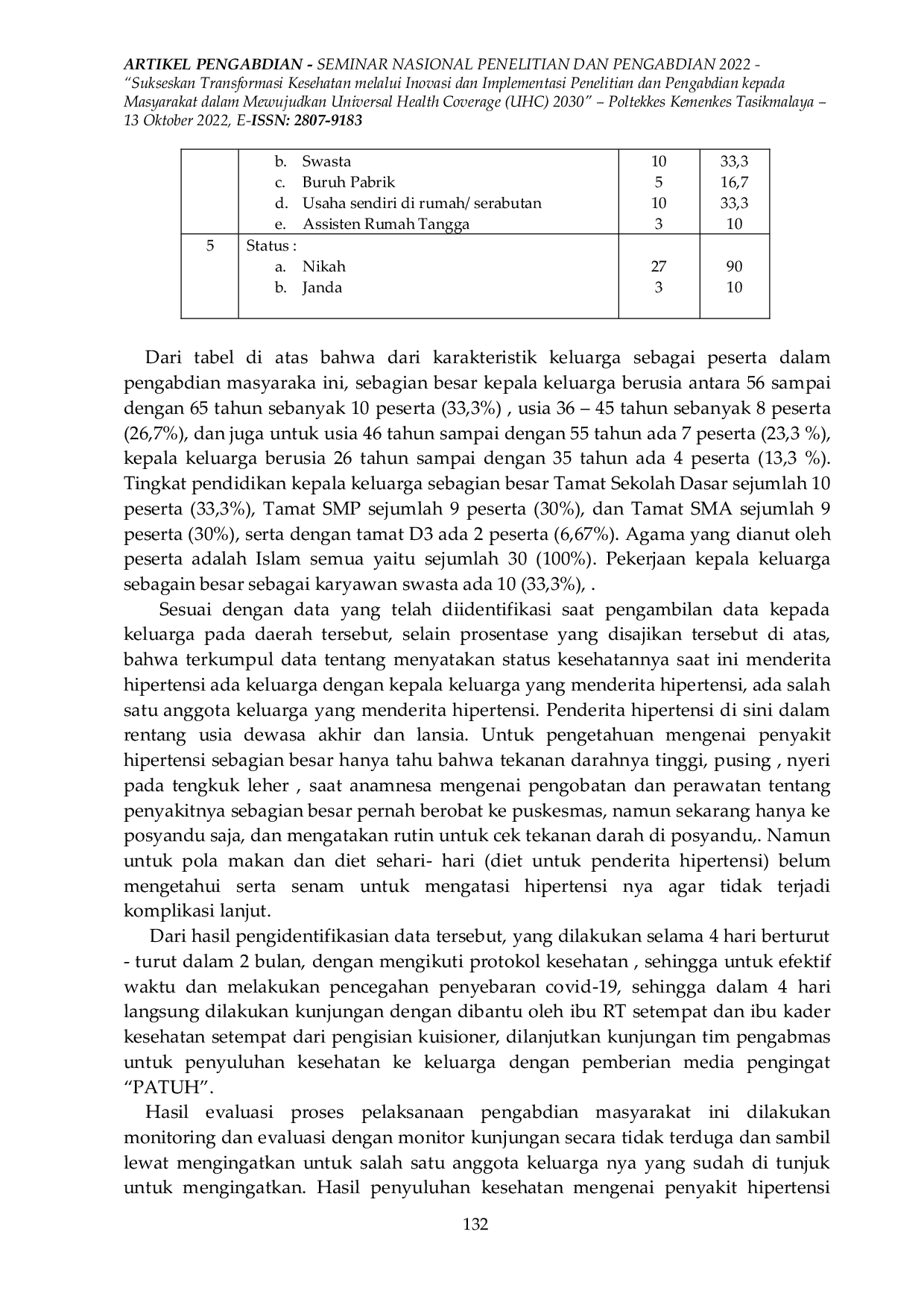 JURIS Media Miniatur PATUH Sebagai Pengingat untuk Praktek Gaya Hidup Sehat Penderita Hipertensi pada Era New Normal Pandemi Covid 19