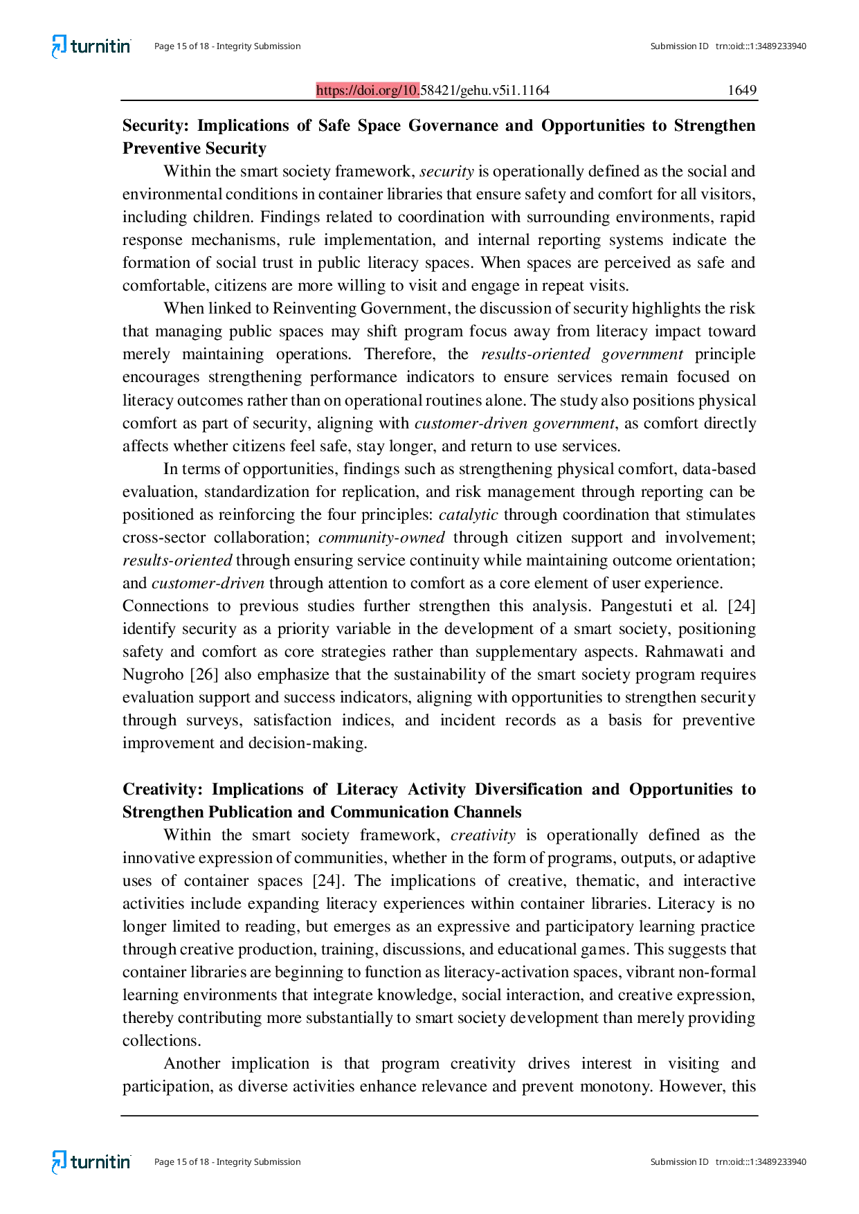 JURIS Implications and Development Opportunities of the Container Library Program in Supporting Smart Society Development in Denpasar City