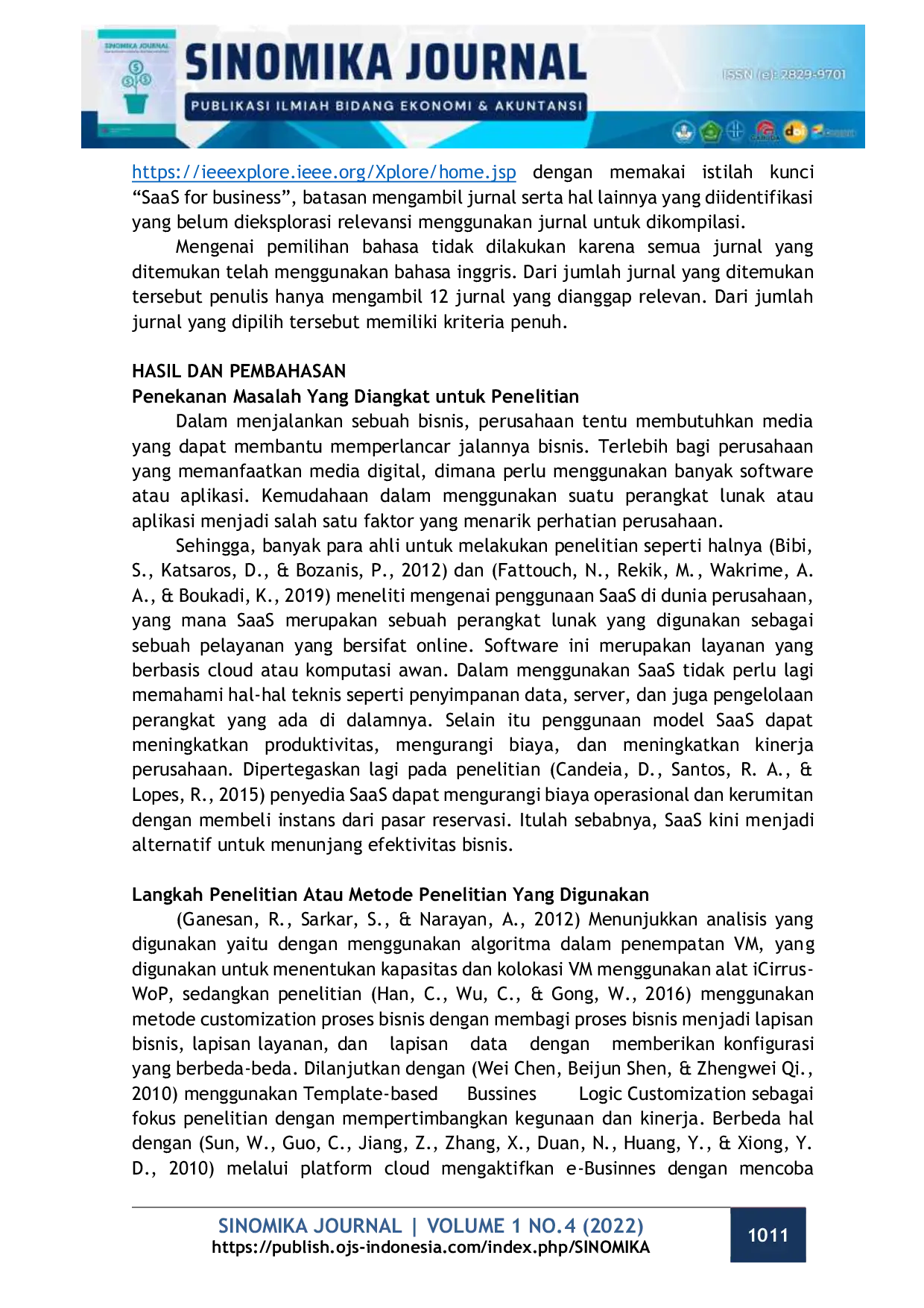 JURIS Literatur Review Peran Aplikasi SAAS Dalam Kegiatan Bisnis E Commerce