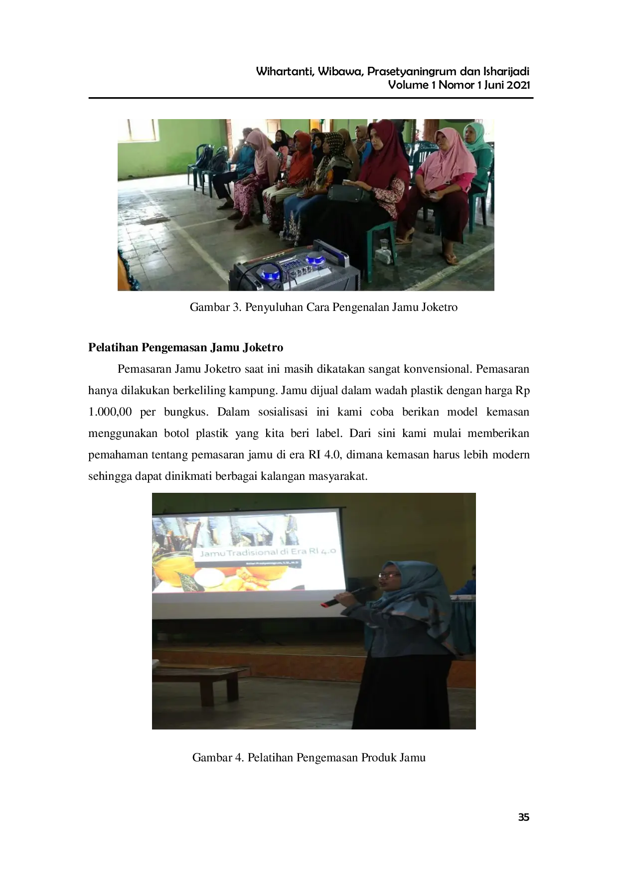 JURIS Strategi Pemasaran Jamu Di Era Industri 4 0