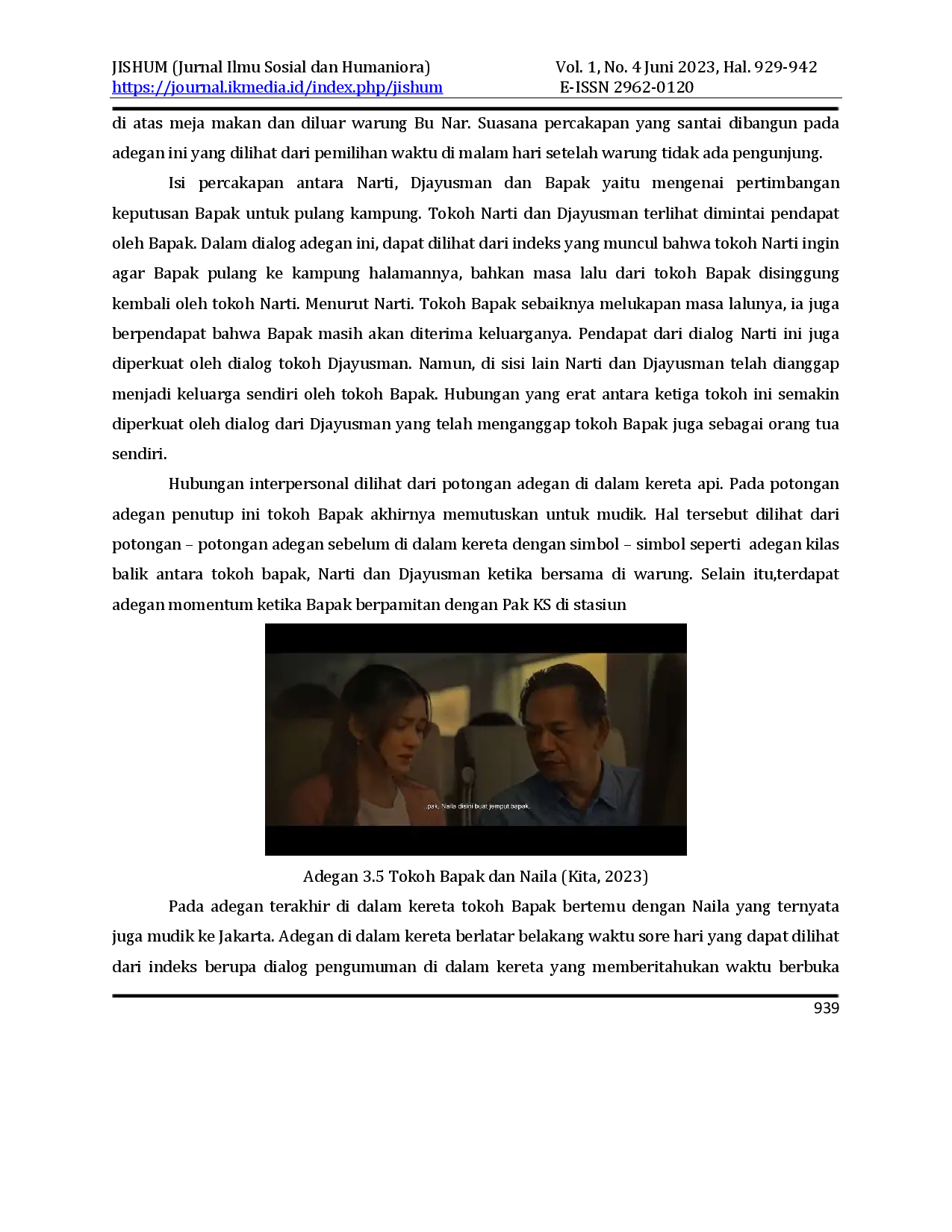 juris Analisis Semiotika Komunikasi Interpersonal dalam Film Pulang