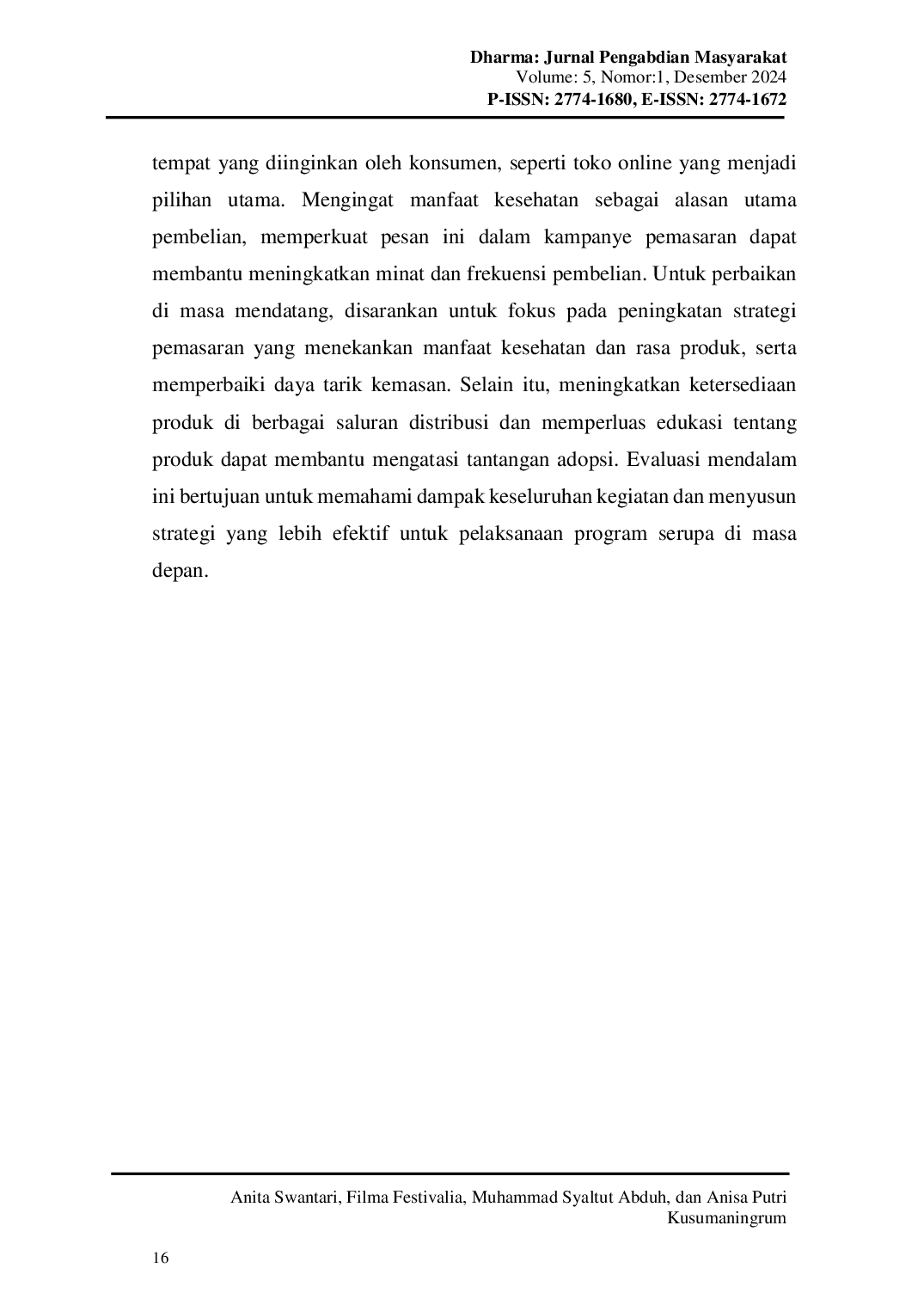 JURIS Penyuluhan Inovasi Pengolahan Puding Berbahan Daun Ginseng Jawa Untuk Kesehatan