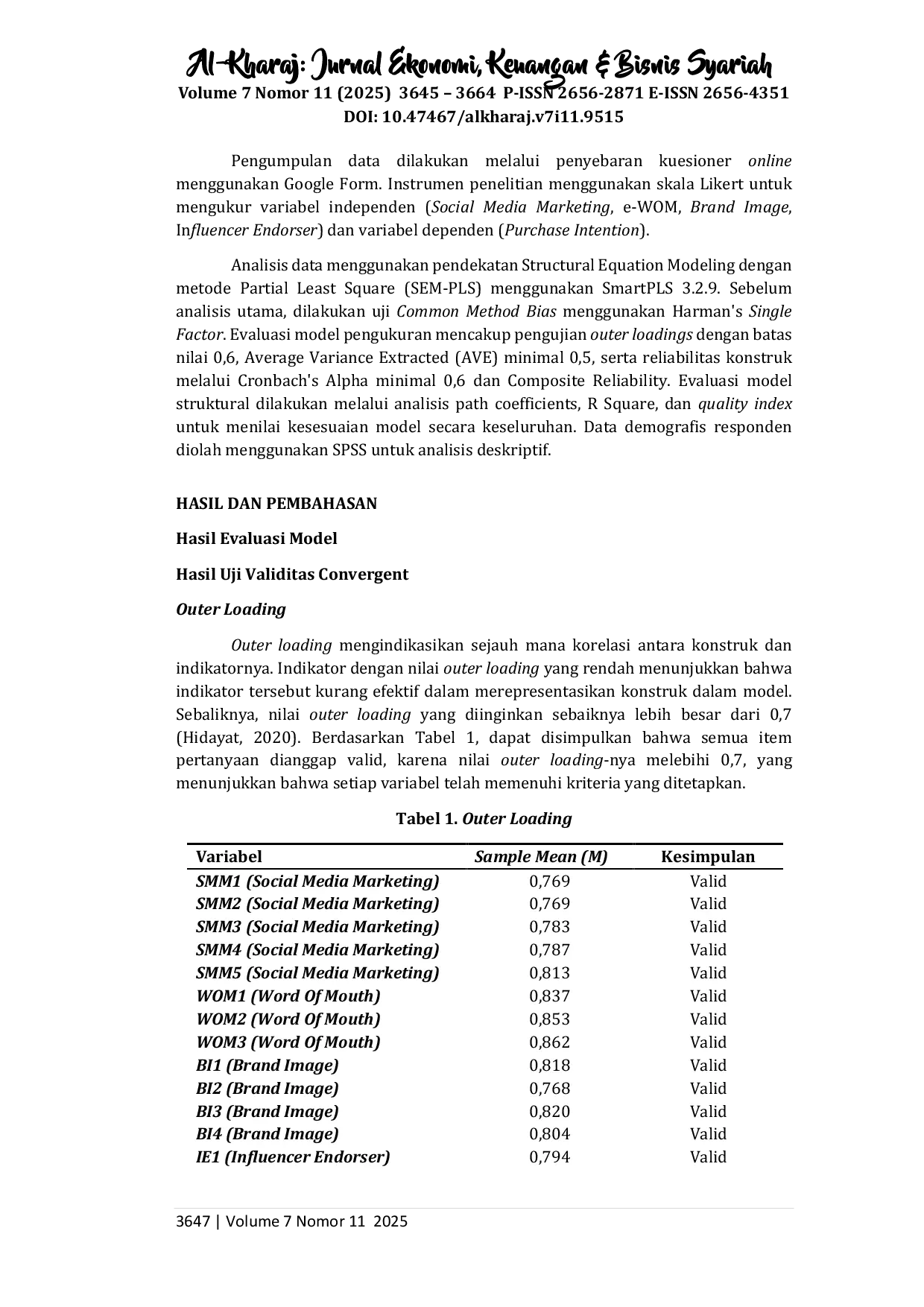 juris Peran Customer Online Review dalam Memediasi Niat Beli Produk Skincare