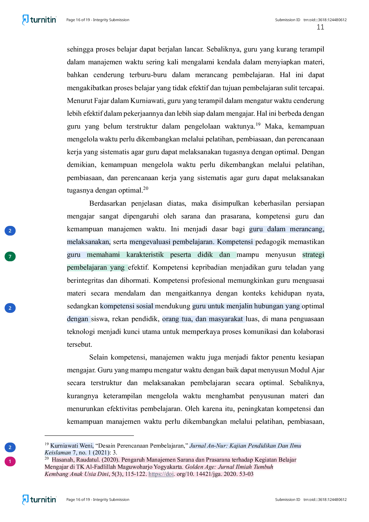 JURIS The Importance of Teaching Preparation to Achieve Learning Objectives